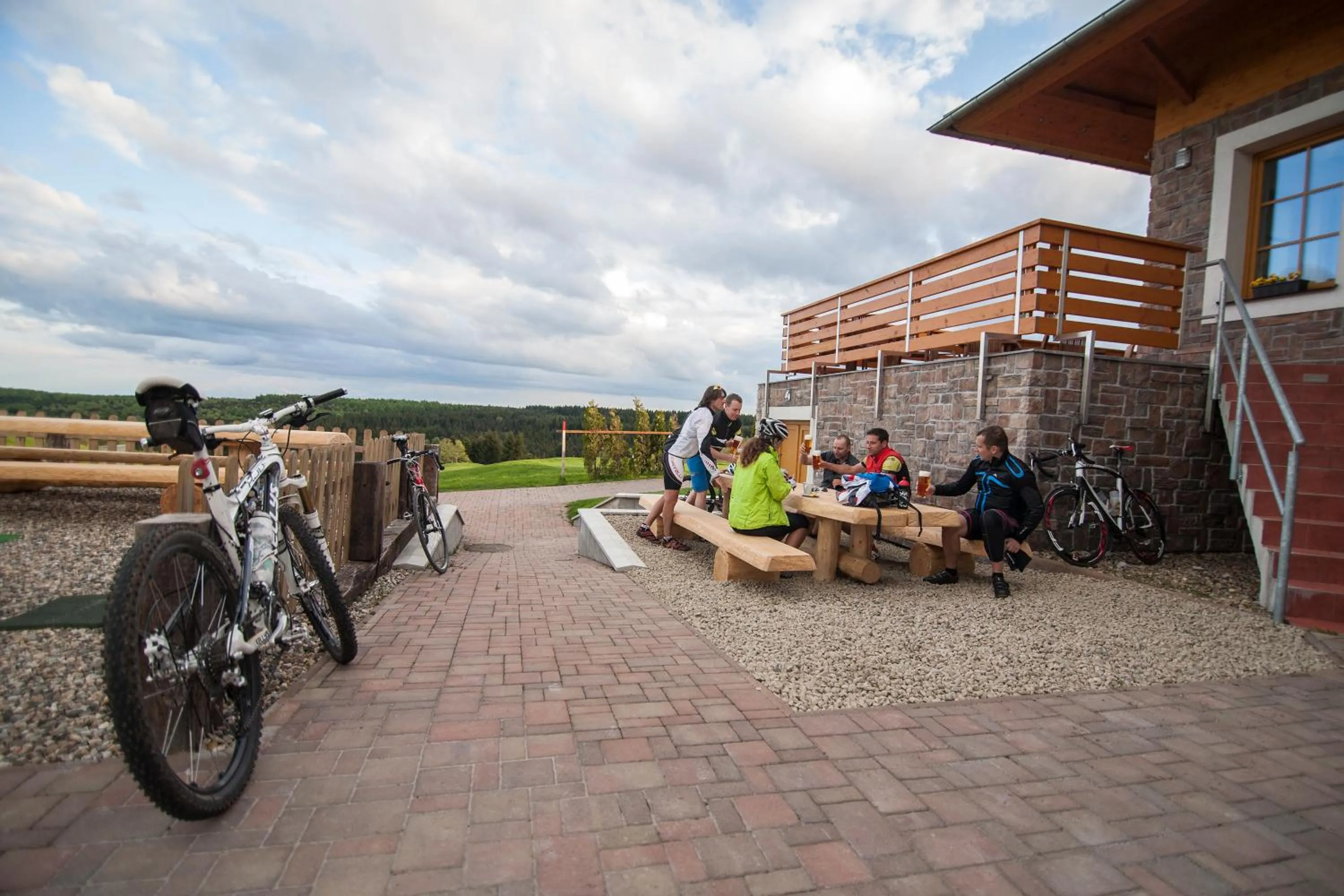 Property building in Hotel Krušnohorský Dvůr