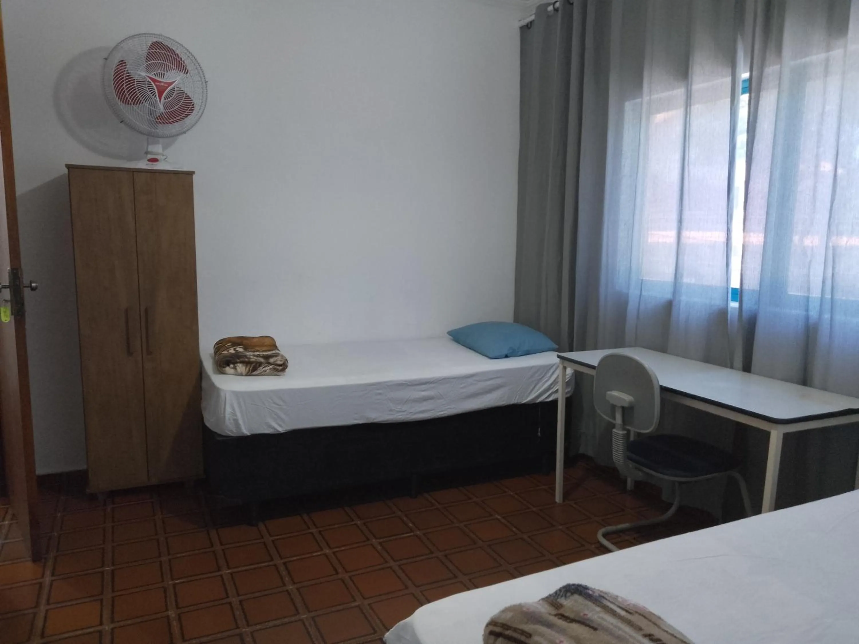 Bed in Hotel Pousada Liberdade