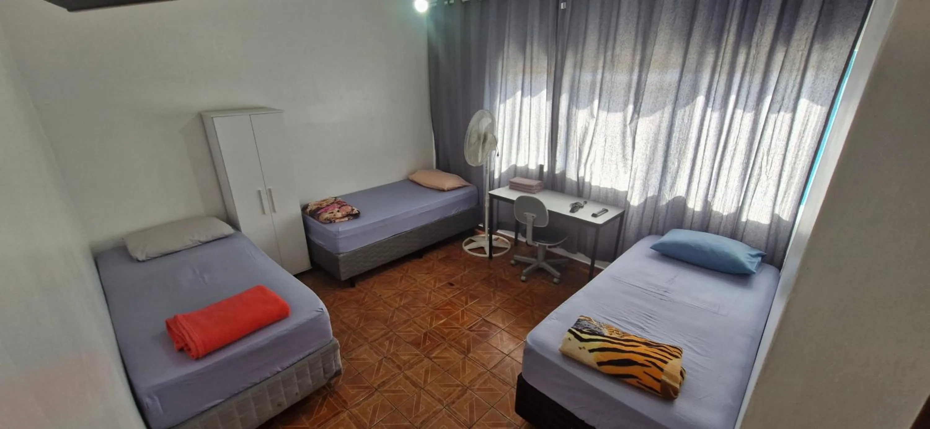 Bed in Hotel Pousada Liberdade