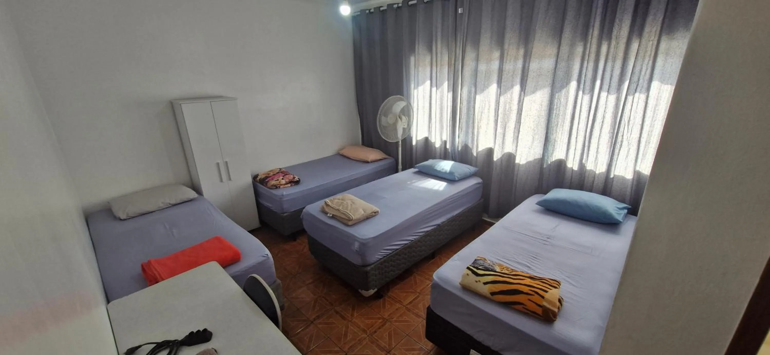 Bed in Hotel Pousada Liberdade