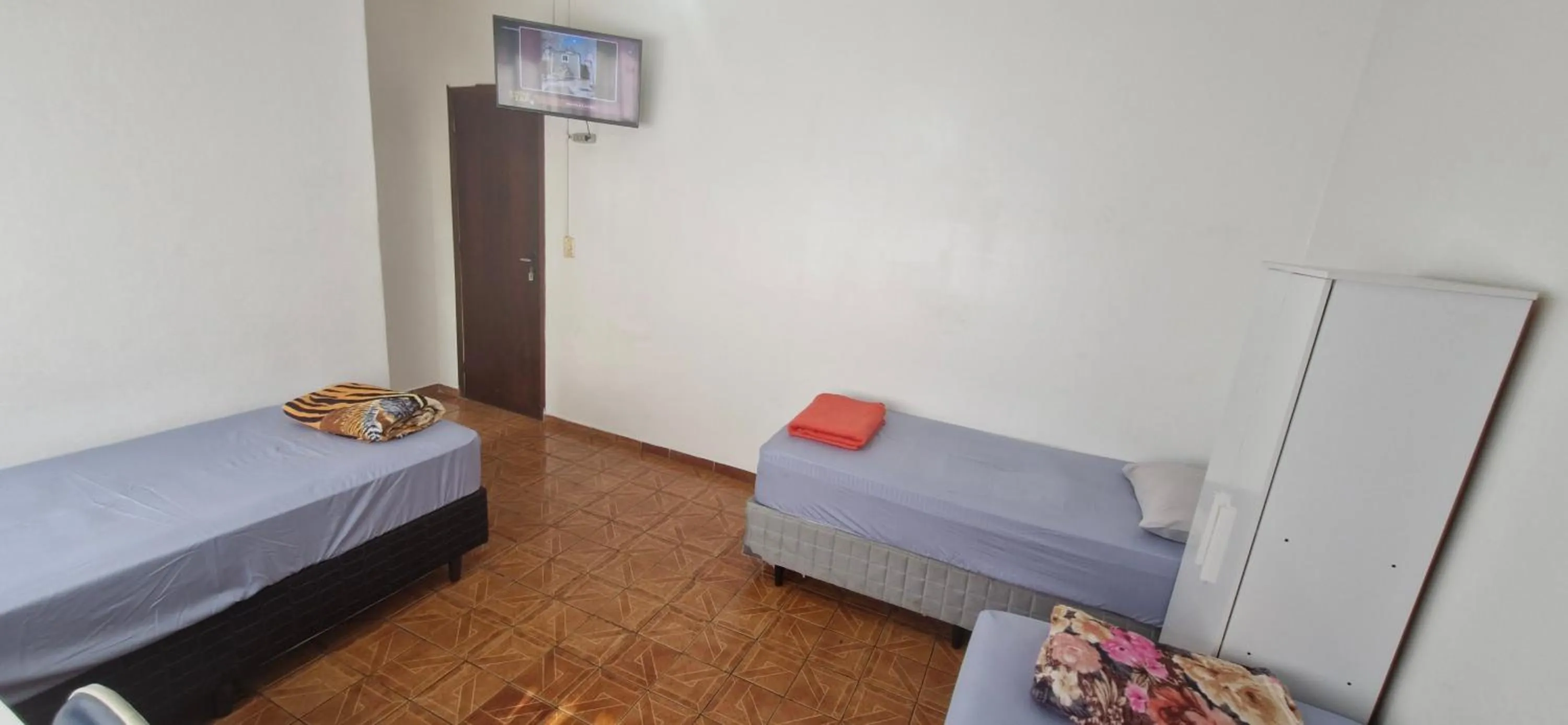 Bed in Hotel Pousada Liberdade