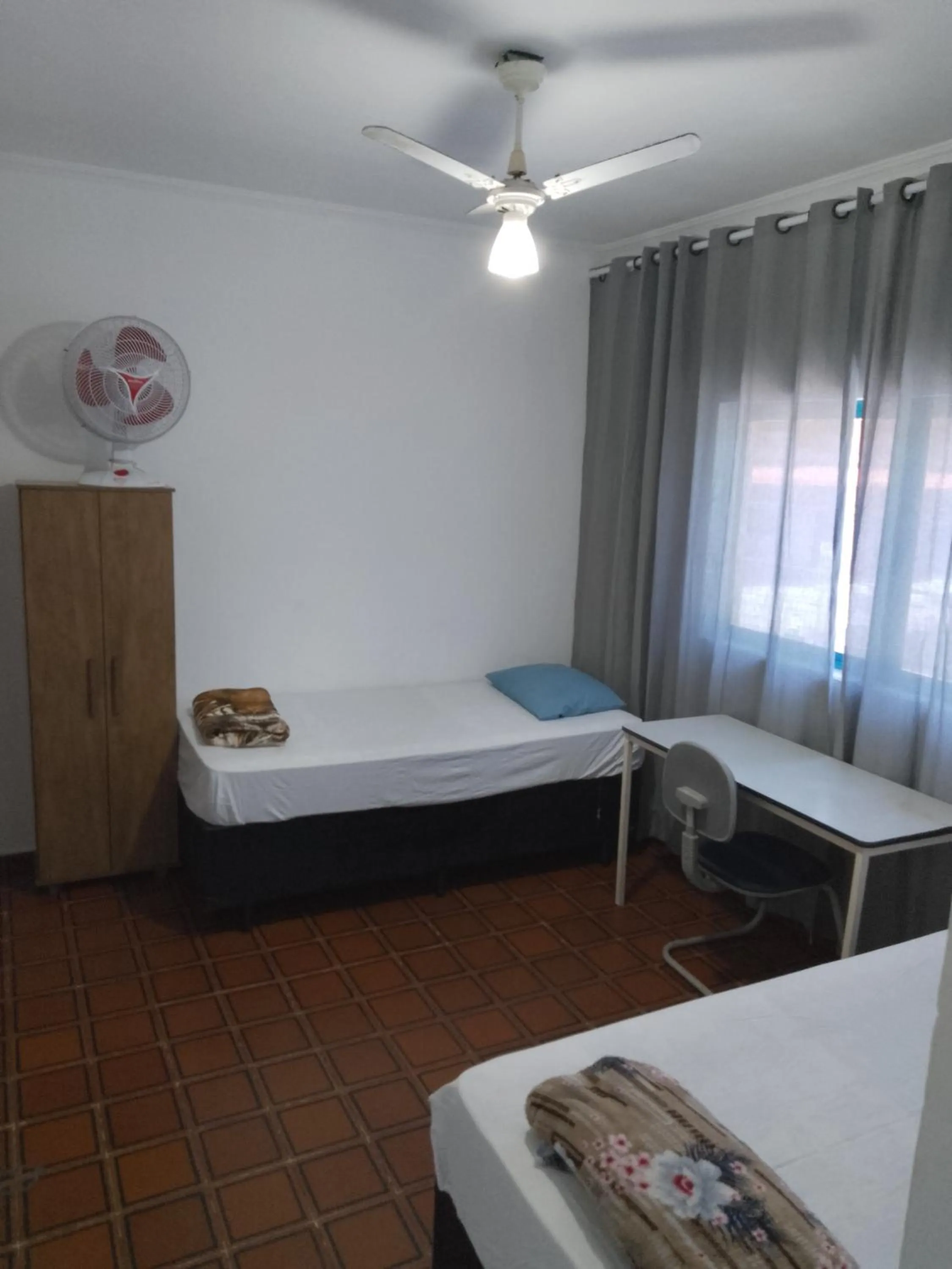 Bed in Hotel Pousada Liberdade