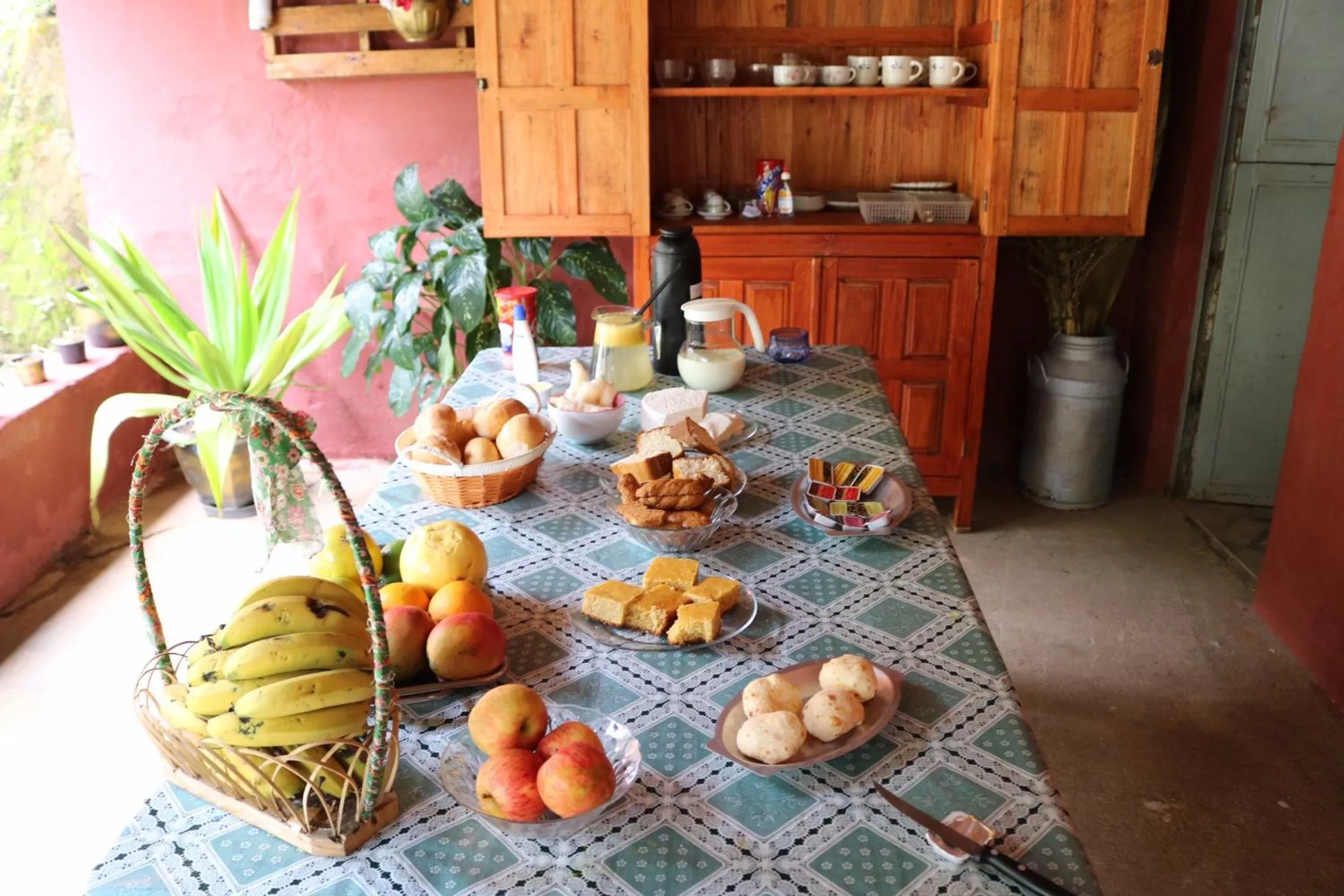 Breakfast in Pousada, Camping e Restaurante do Sô Ito