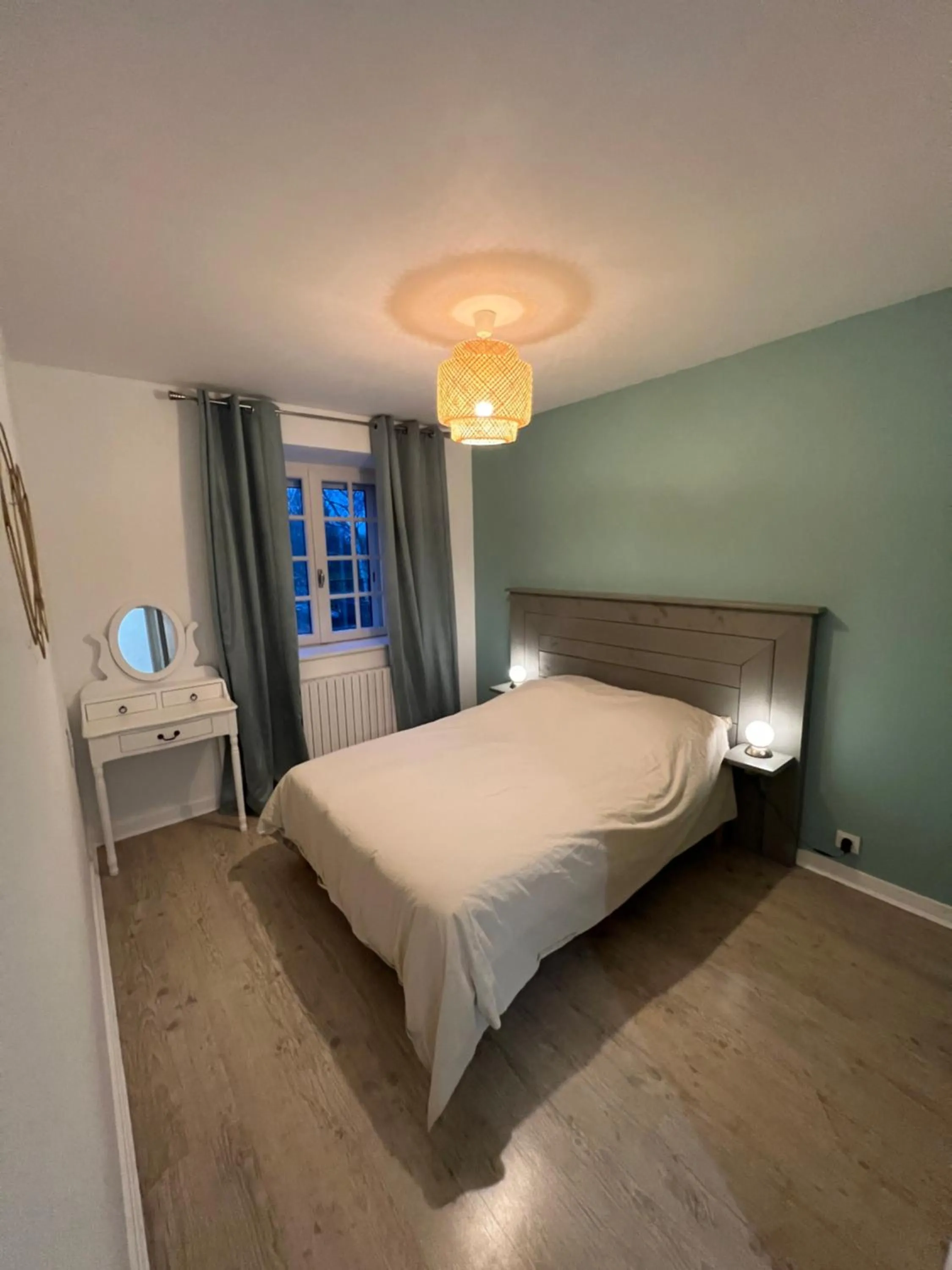 Double Room with Garden View in Chambres d'hôtes la Bégaudière