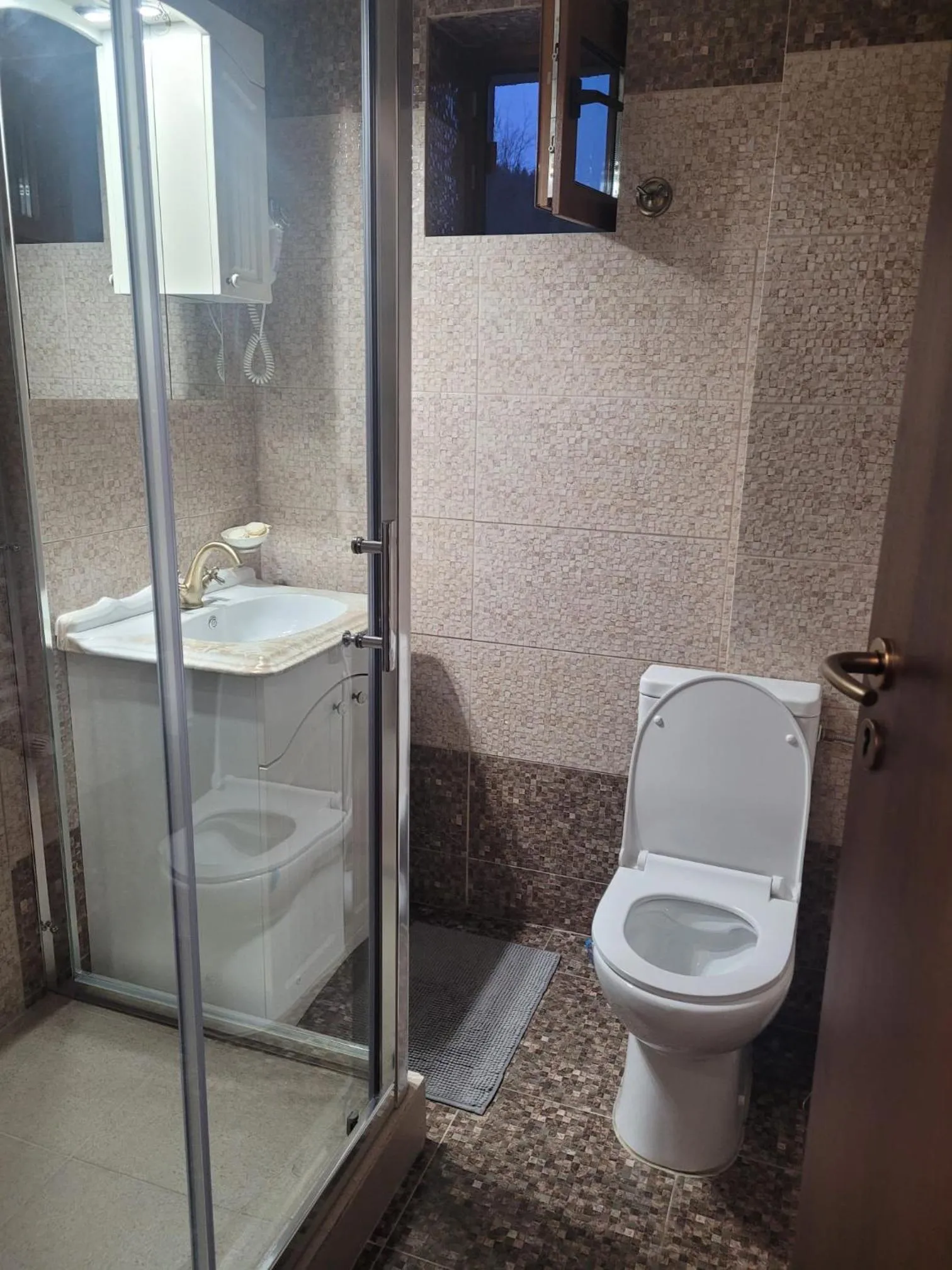 Shower in Pensiunea ELEMAR