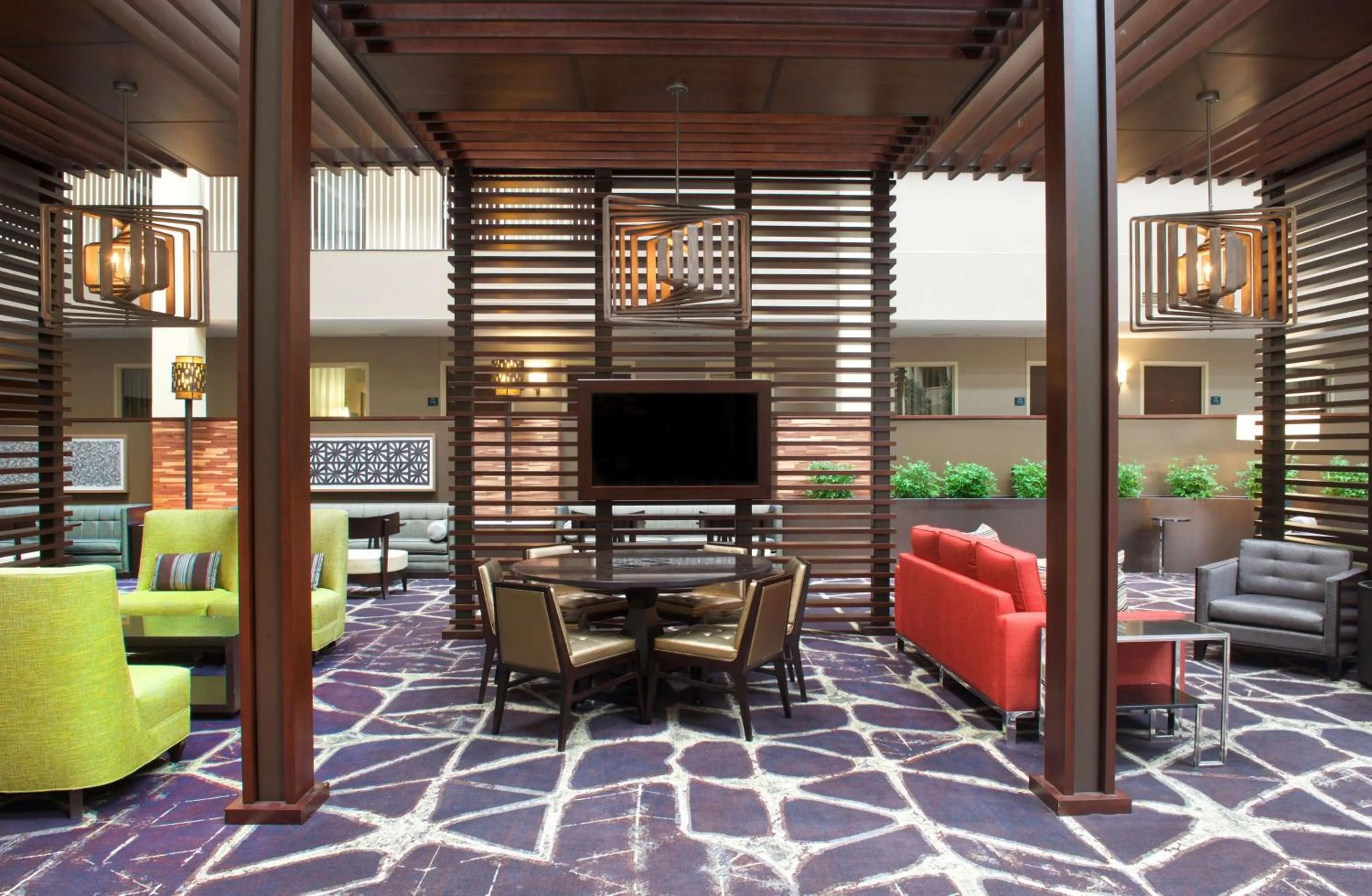 Lobby or reception in Embassy Suites by Hilton Philadelphia Airport