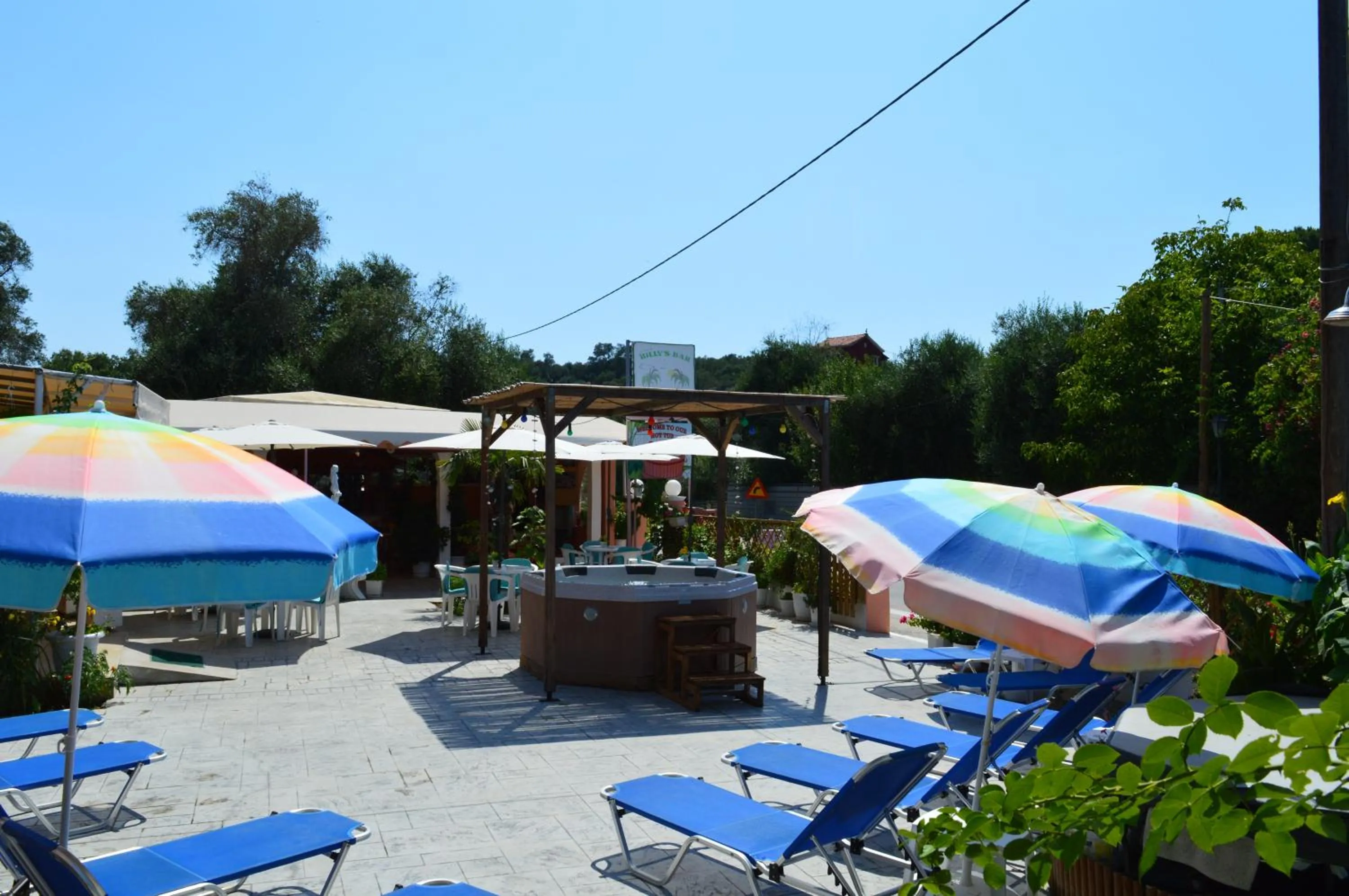 Patio in Billy's Rooms