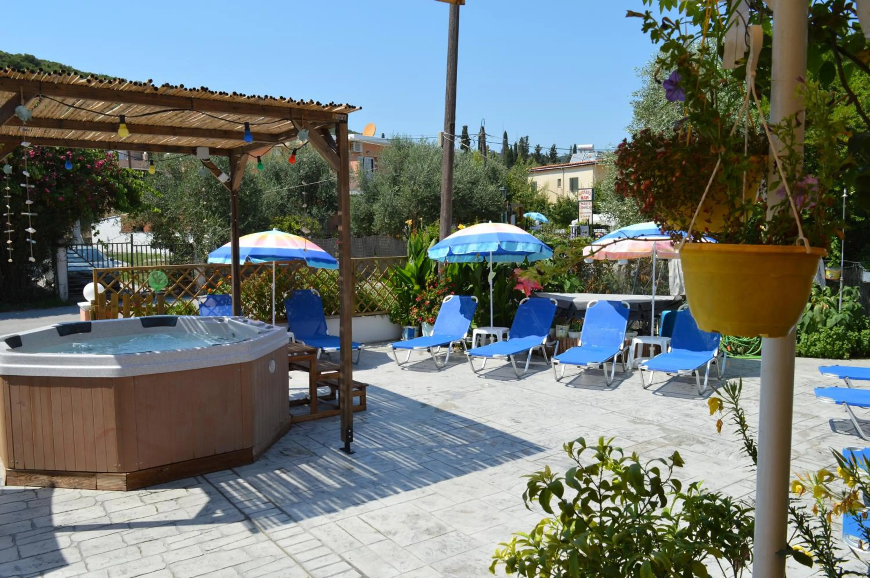 Patio in Billy's Rooms