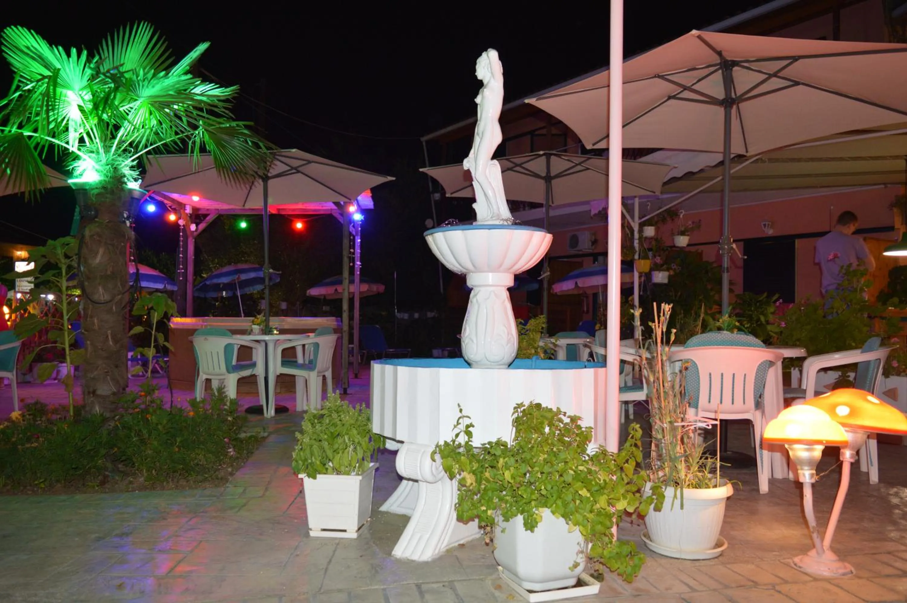 Patio in Billy's Rooms