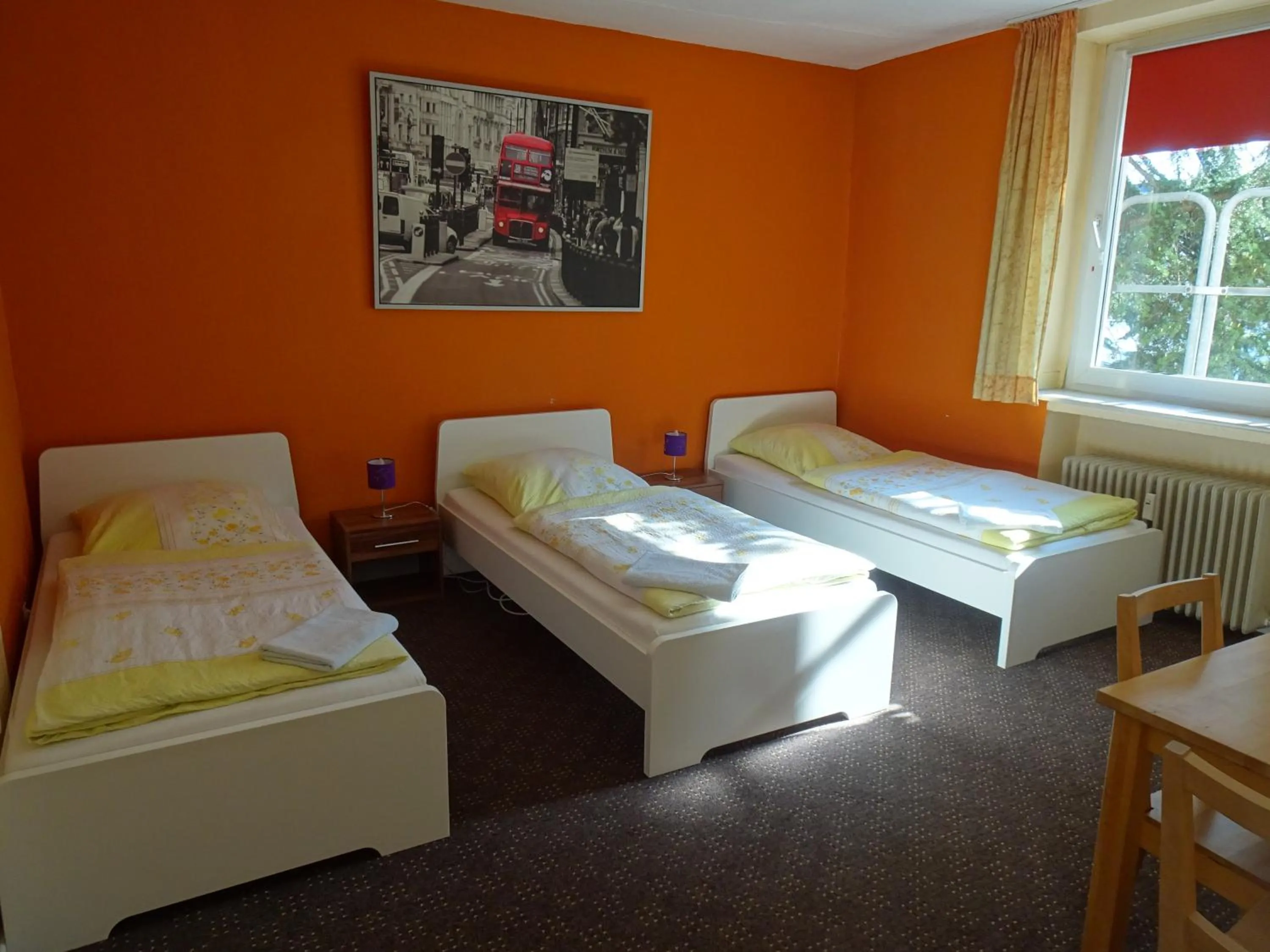 Photo of the whole room, Bed in Gästehaus Grupello