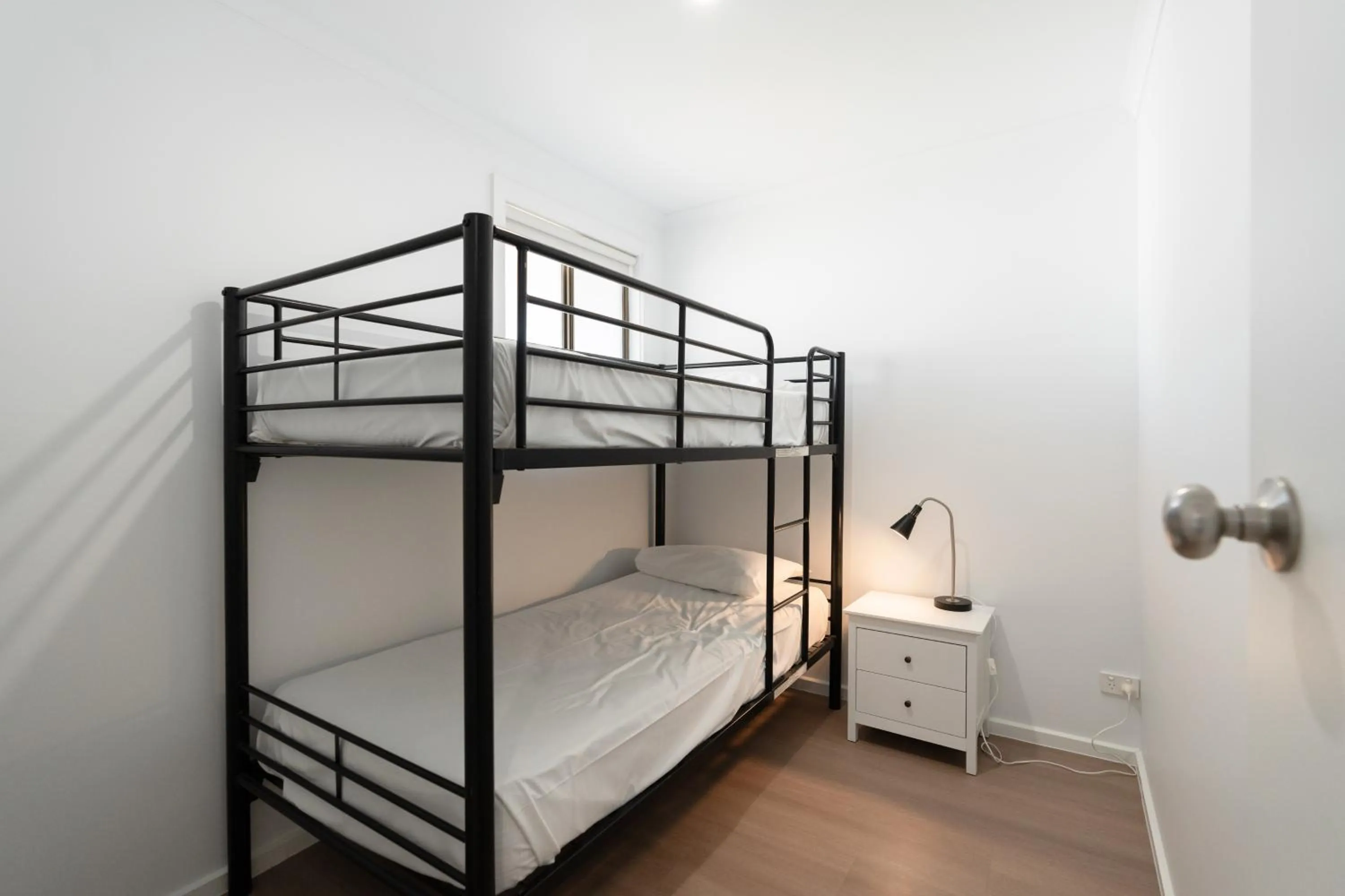 Bedroom, Bed in Highway 1 Holiday & Lifestyle Park