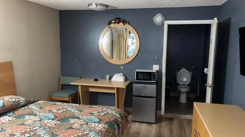 Bed in Bel Air Motor Lodge