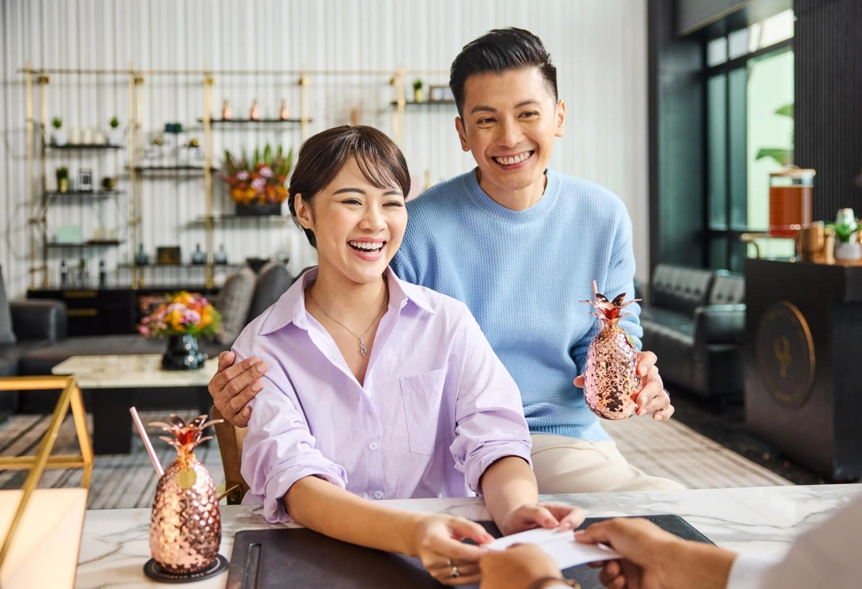 Lobby or reception in The Outpost Hotel Sentosa by Far East Hospitality