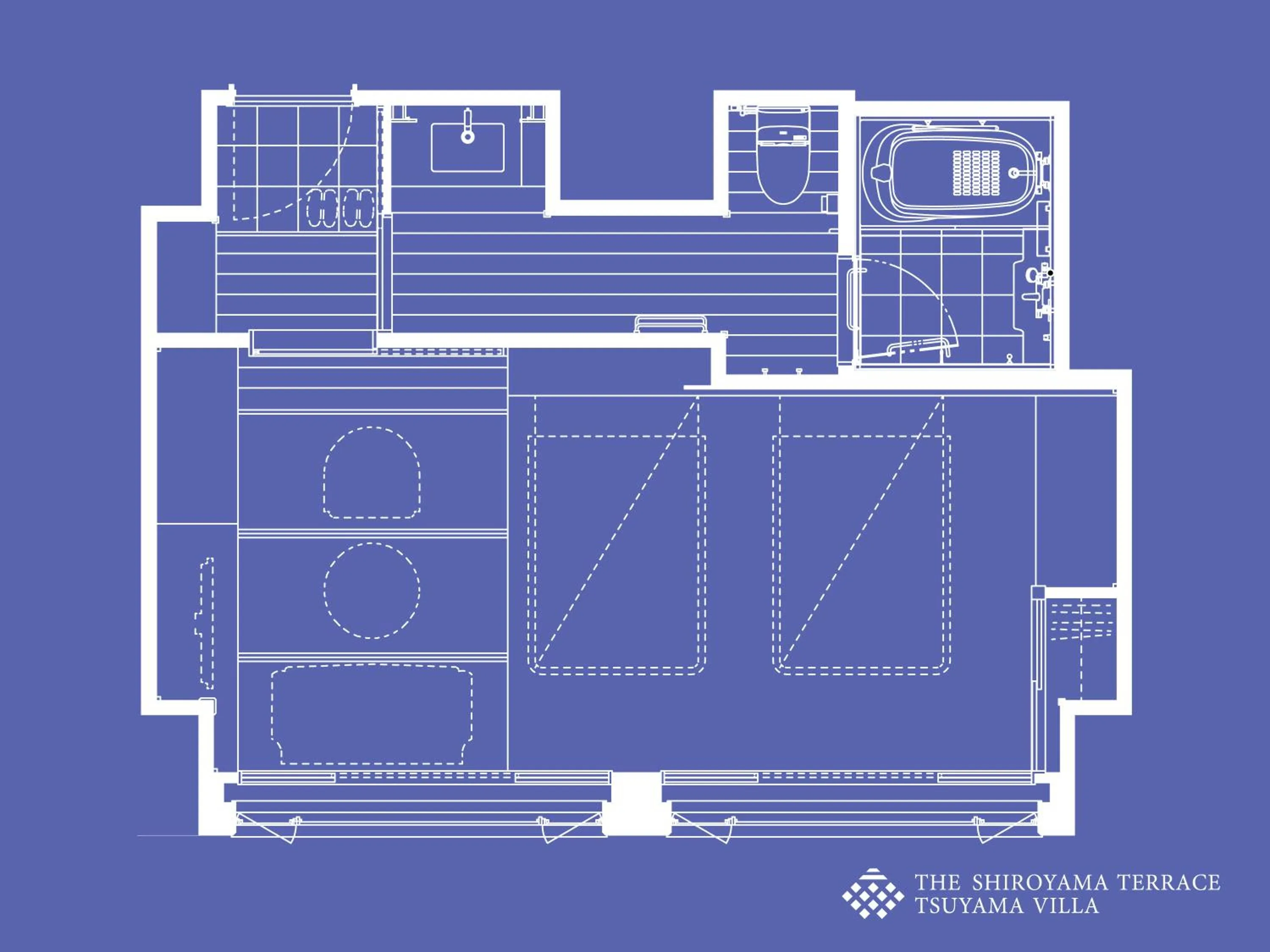 Photo of the whole room in The Shiroyama Terrace Tsuyama Villa