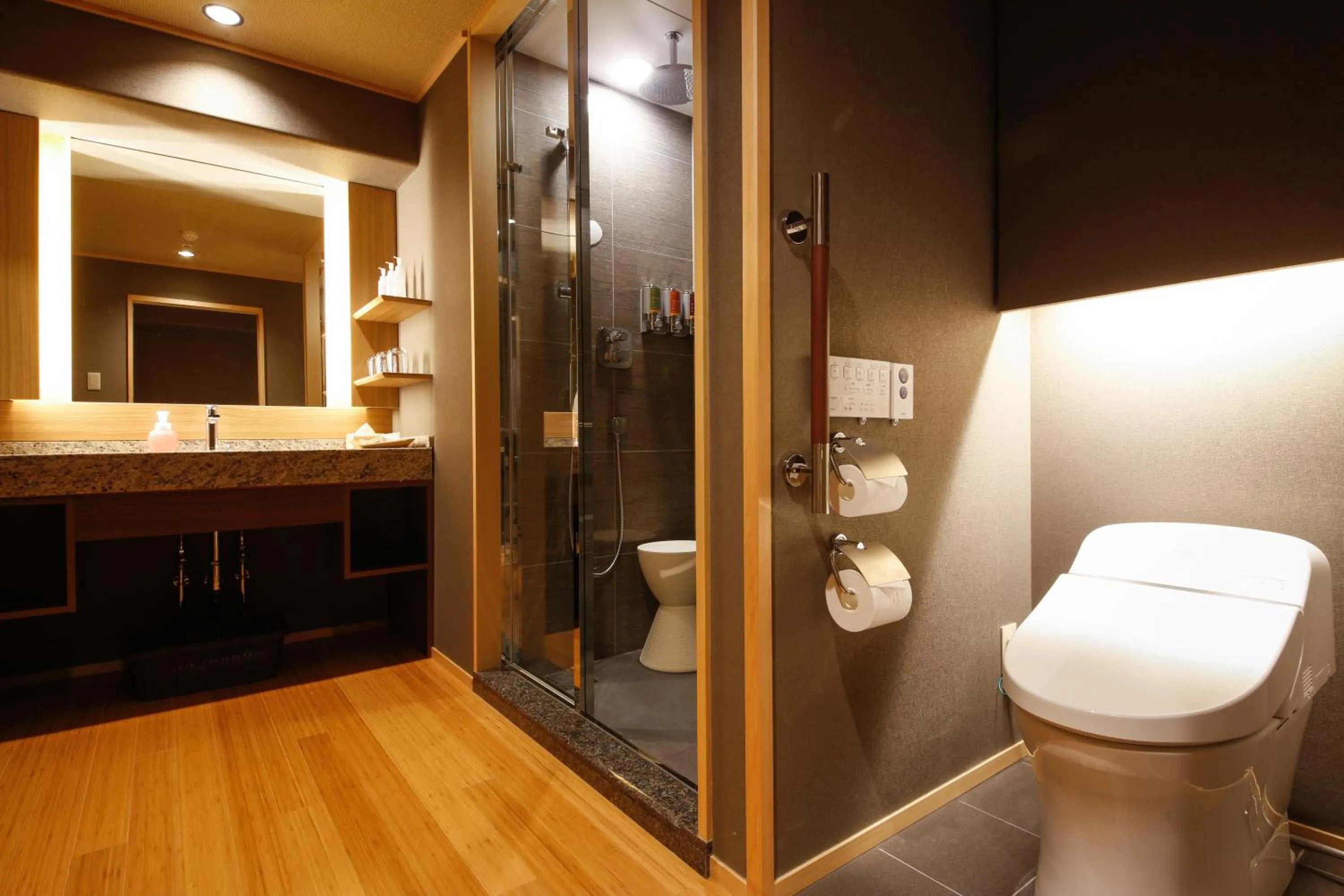 Bathroom in The Shiroyama Terrace Tsuyama Villa