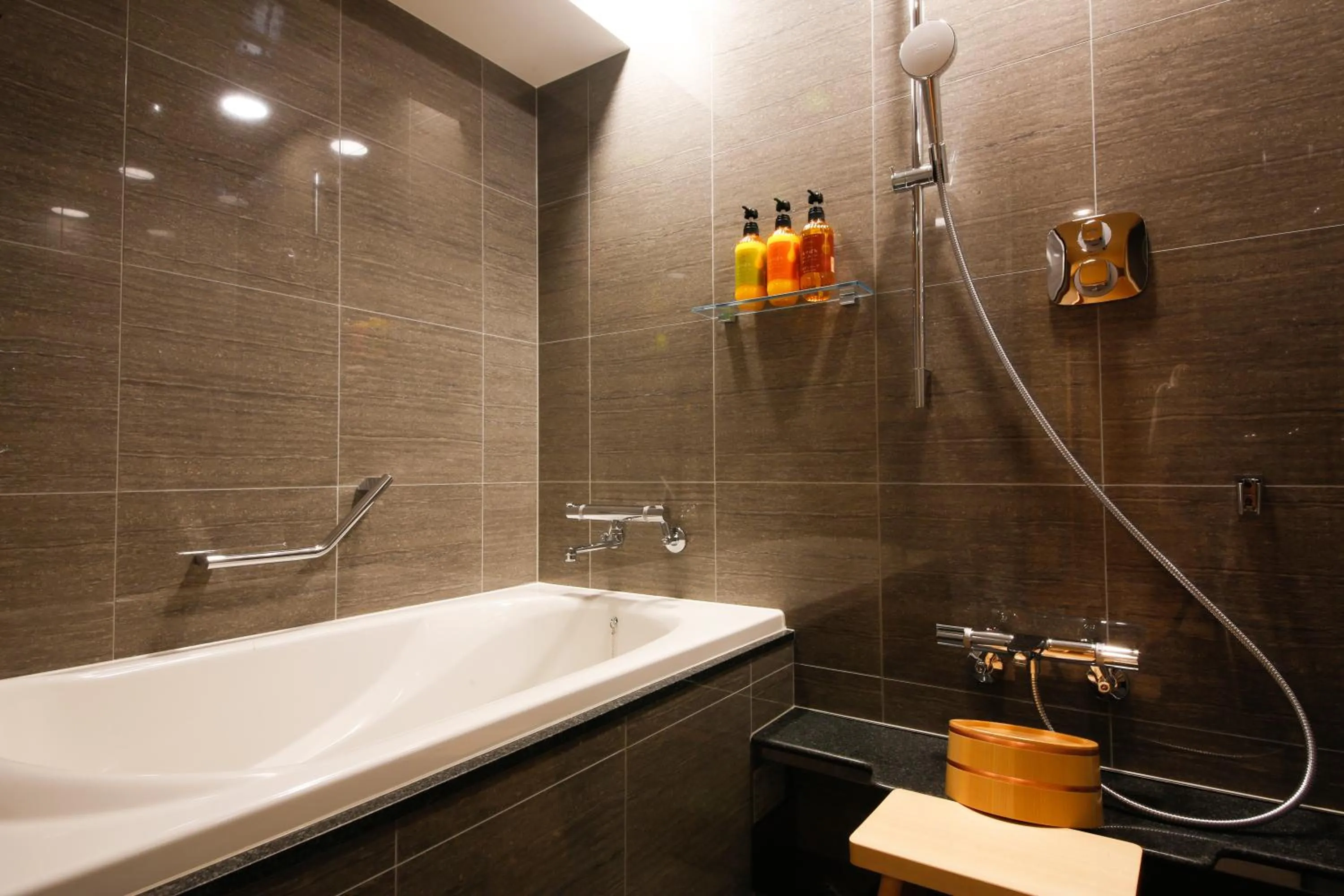 Bathroom in The Shiroyama Terrace Tsuyama Villa