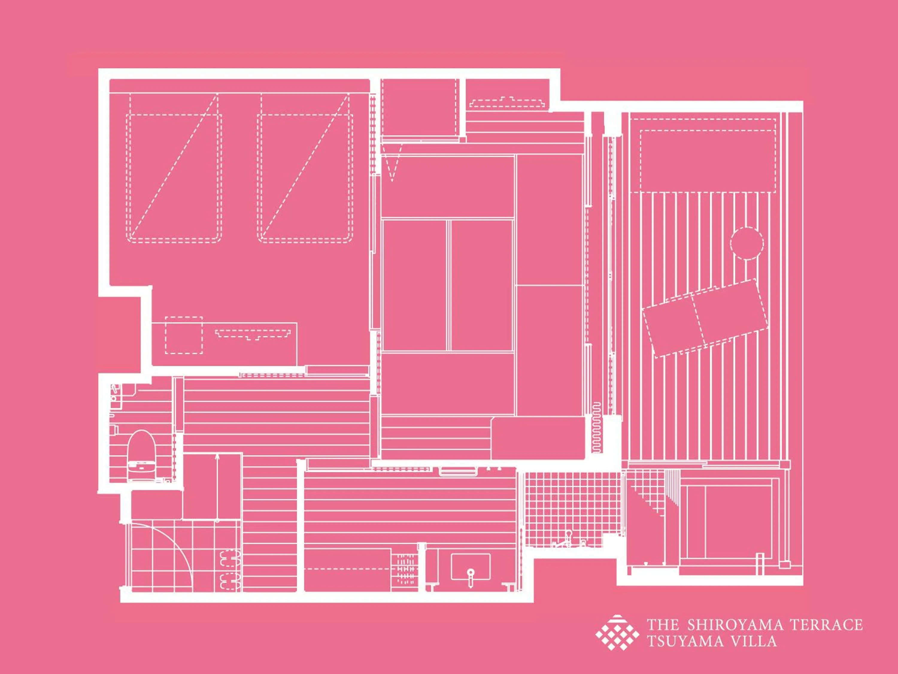 Photo of the whole room in The Shiroyama Terrace Tsuyama Villa