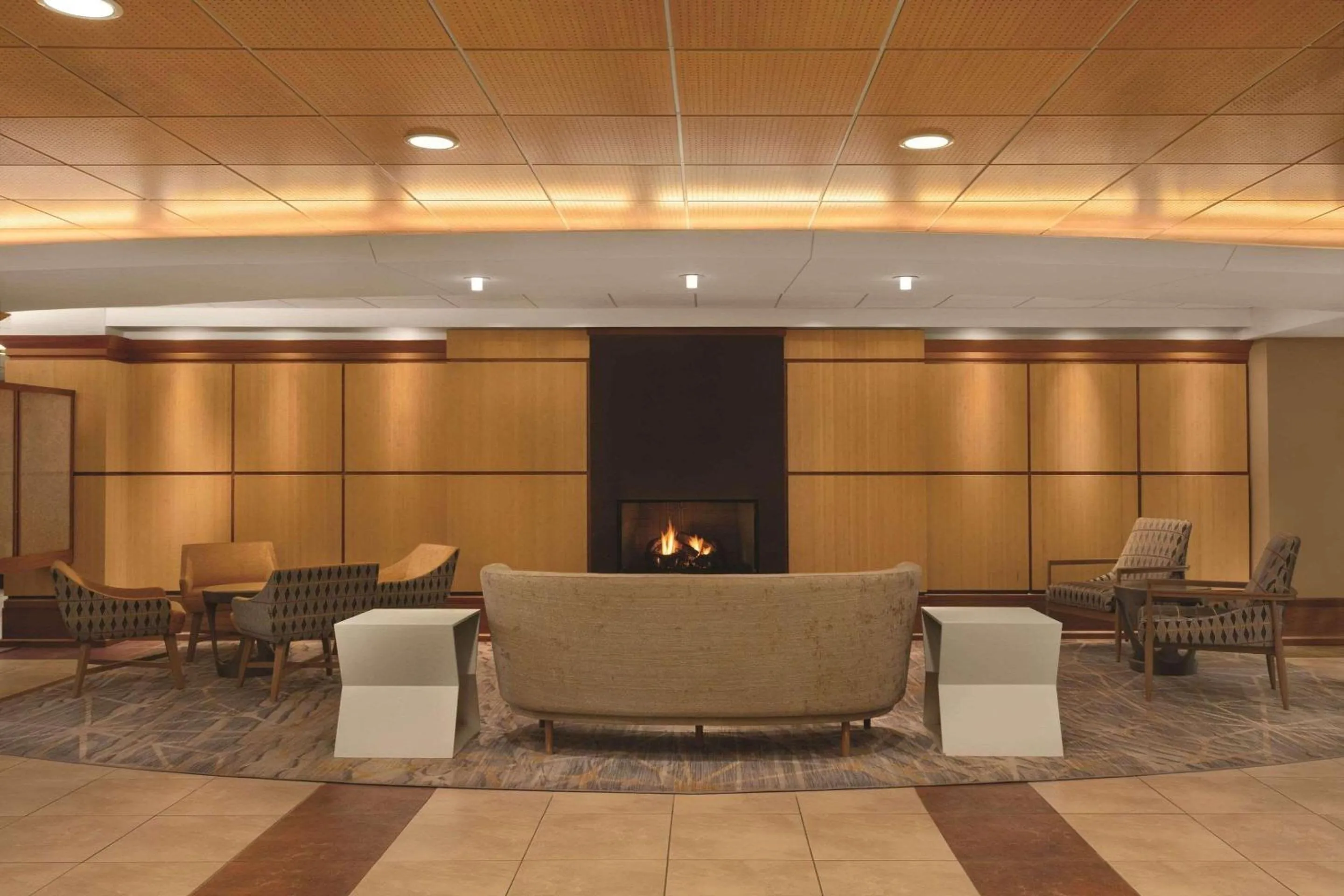 Lobby or reception in Radisson Hotel Providence Airport