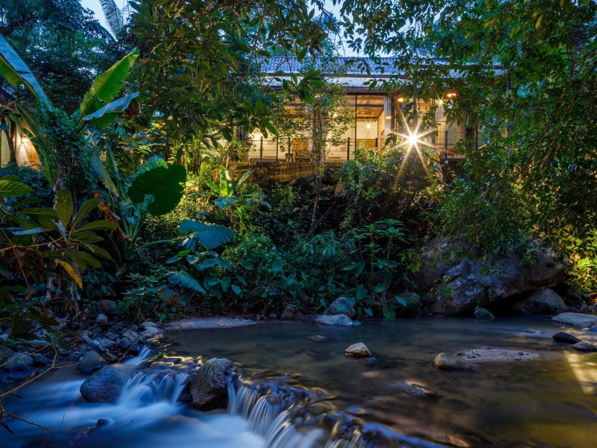 River view in Voraman Hut