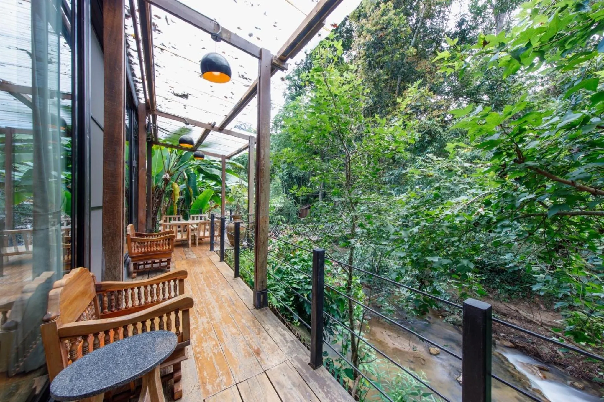 Garden in Voraman Hut