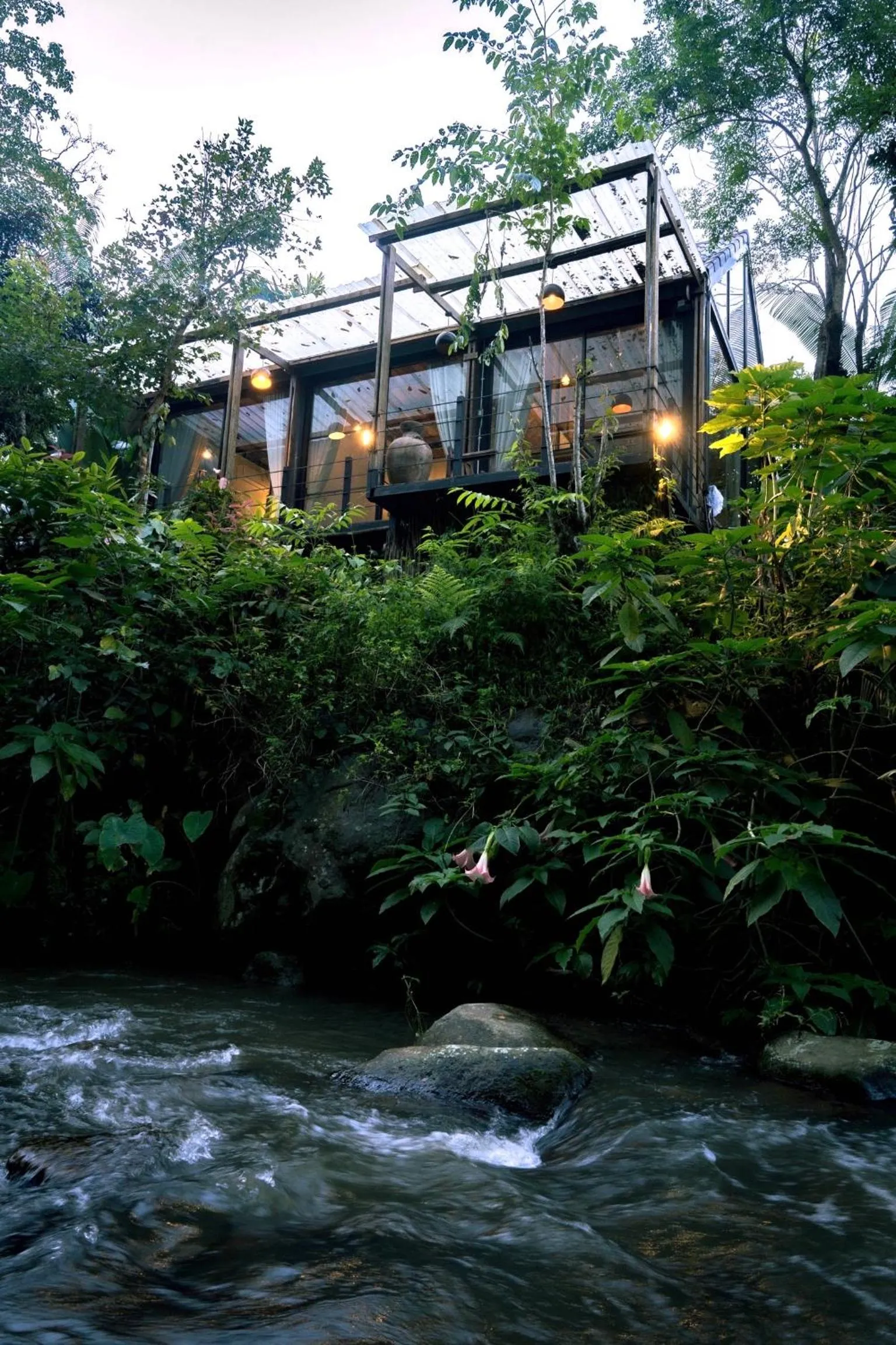 River view in Voraman Hut