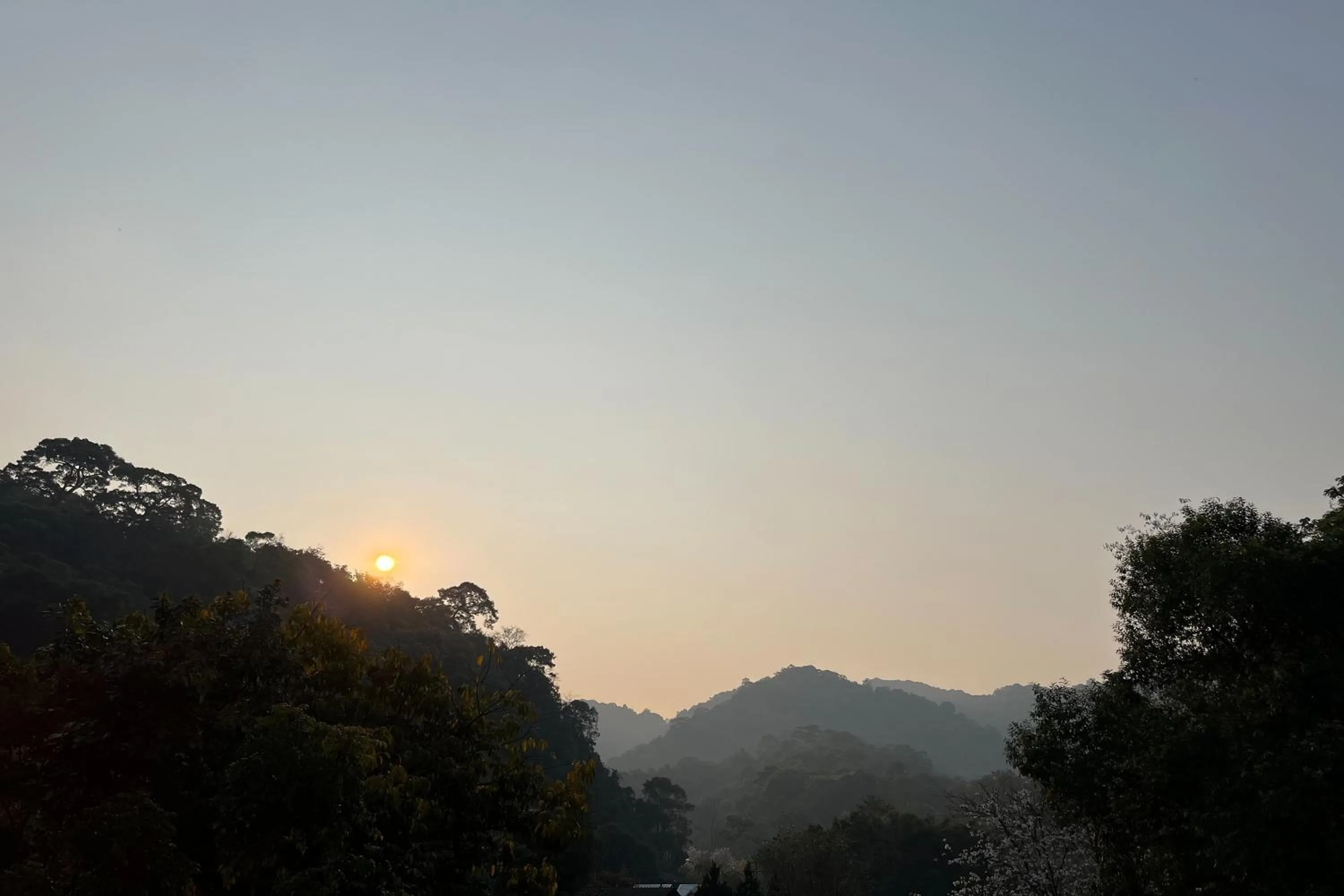 Mountain view in Voraman Hut