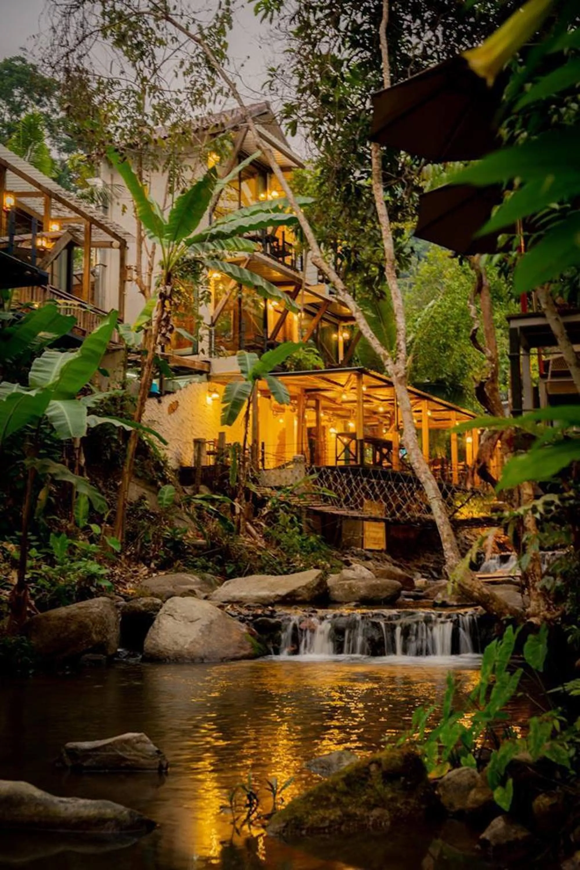 River view in Voraman Hut