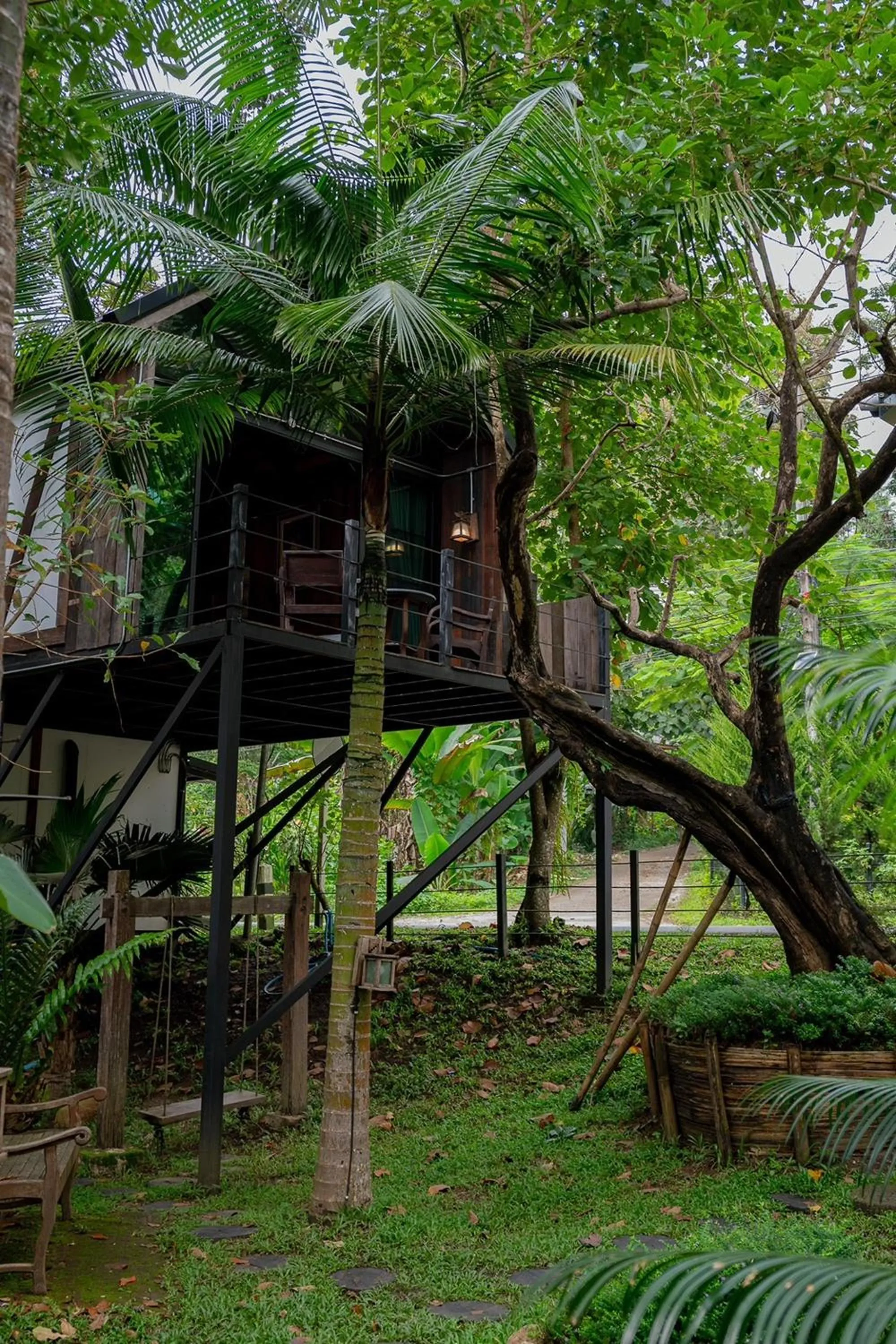 Garden view in Voraman Hut