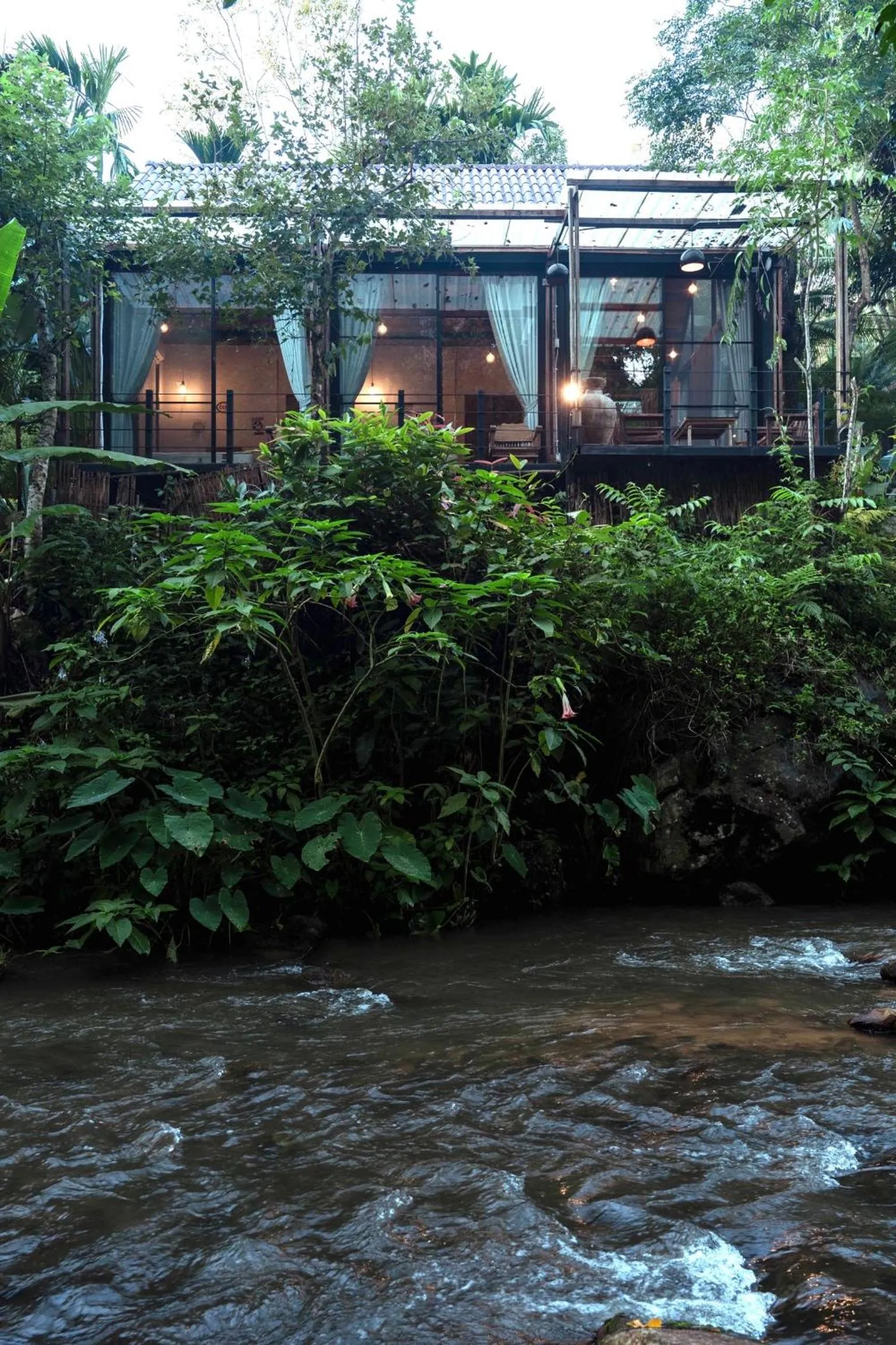 River view in Voraman Hut