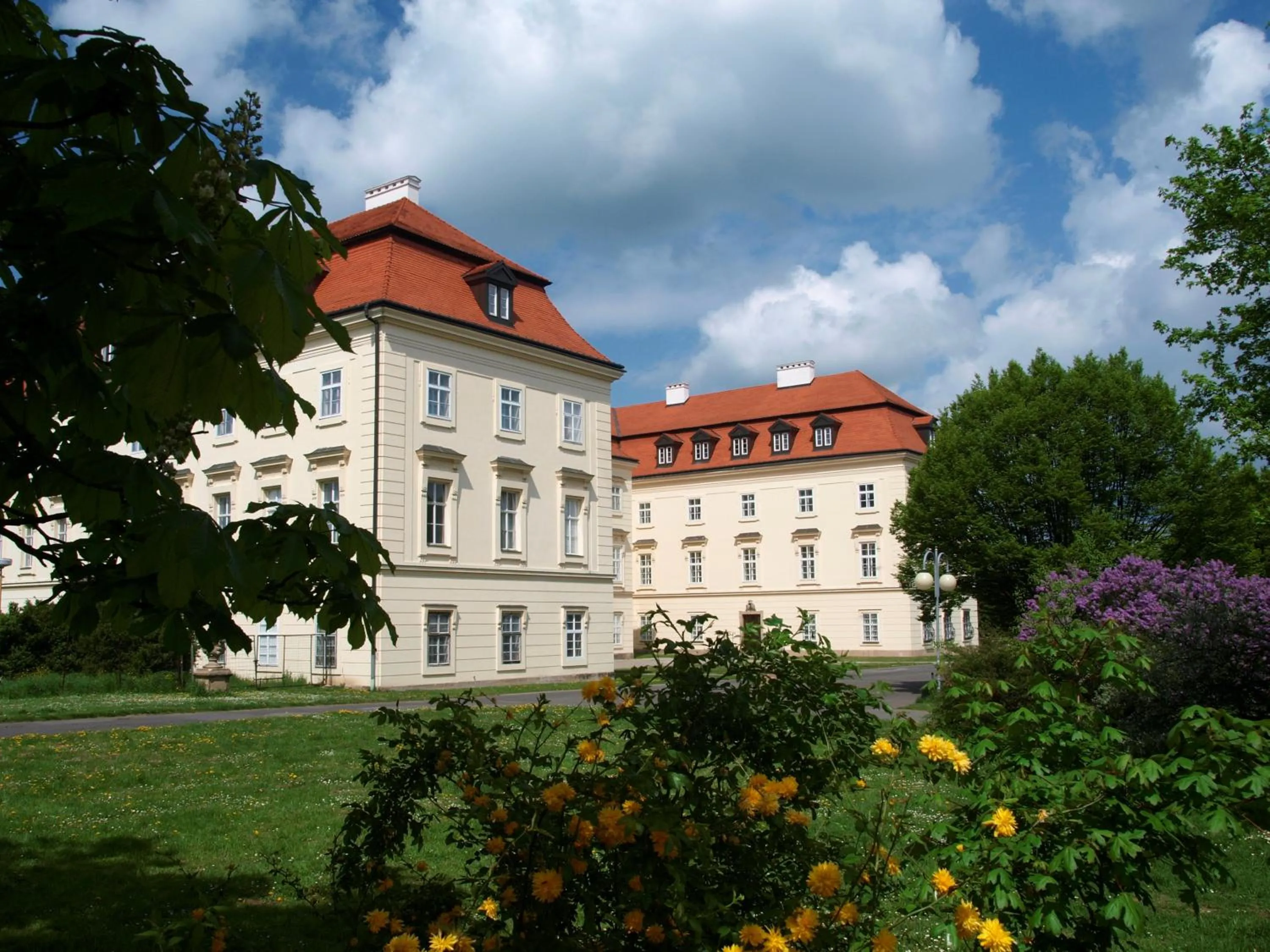 Garden in Zámek Napajedla