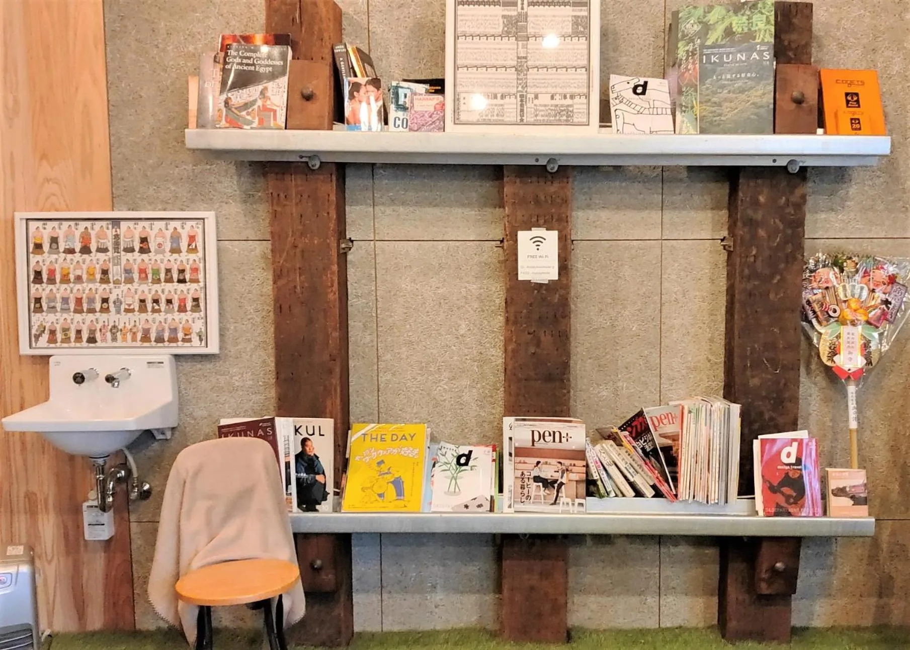 Lobby or reception in 4S STAY Awaikeda Ekimae