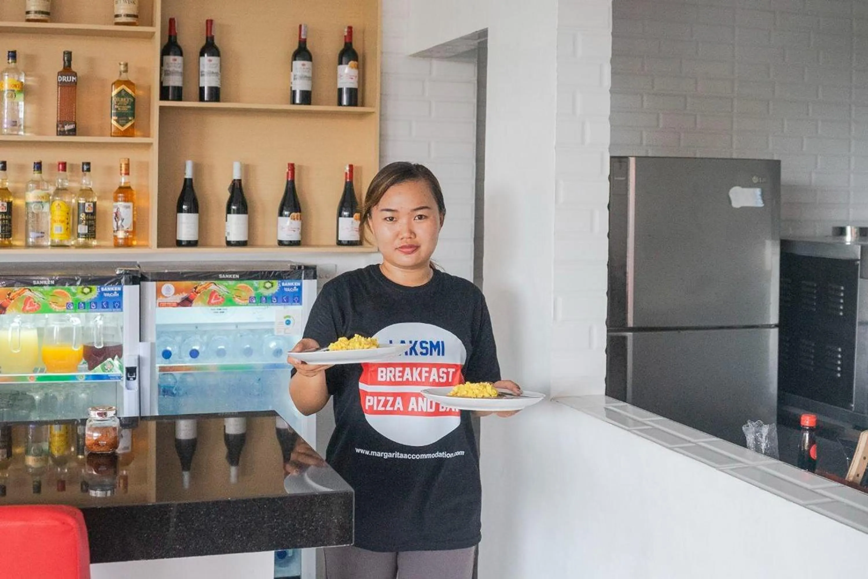 Restaurant/places to eat in Margarita Surf Hostel Canggu