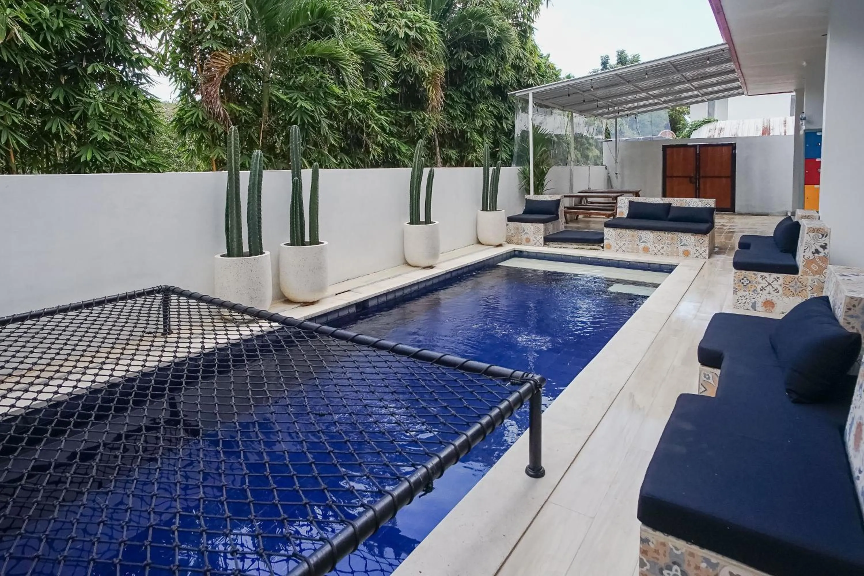 Swimming pool in Margarita Surf Hostel Canggu
