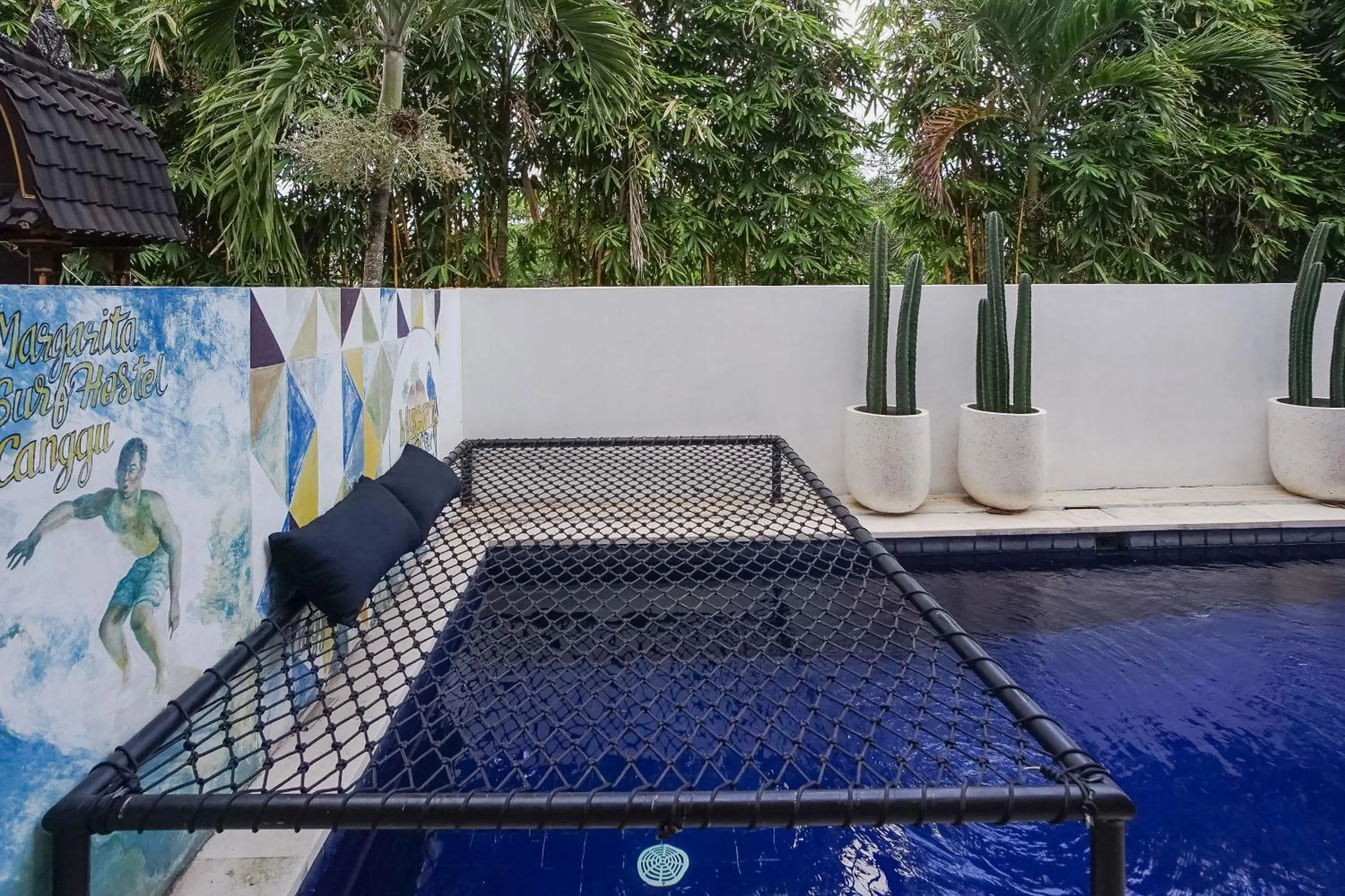 Swimming pool in Margarita Surf Hostel Canggu