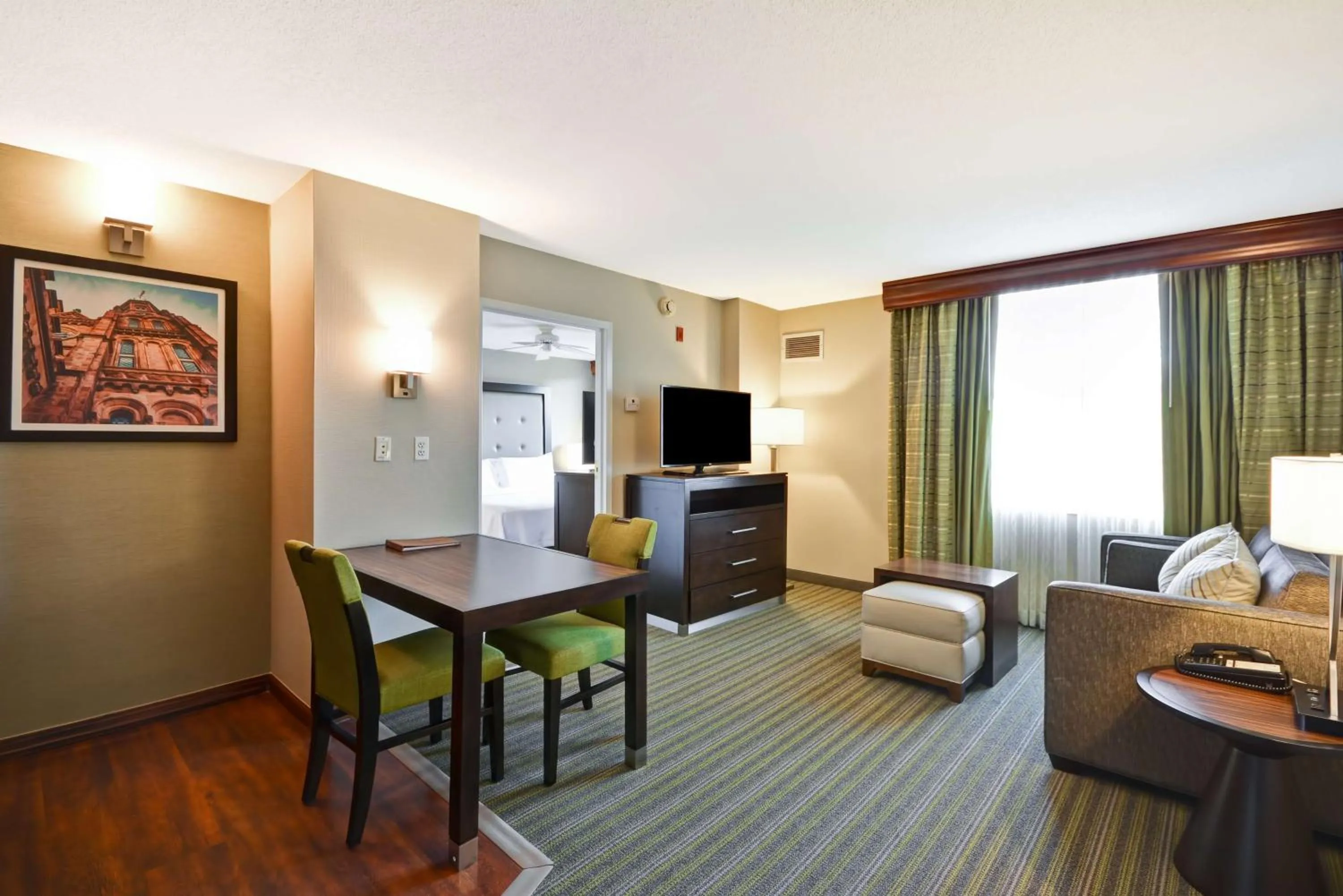 Living room in Homewood Suites Dulles-International Airport