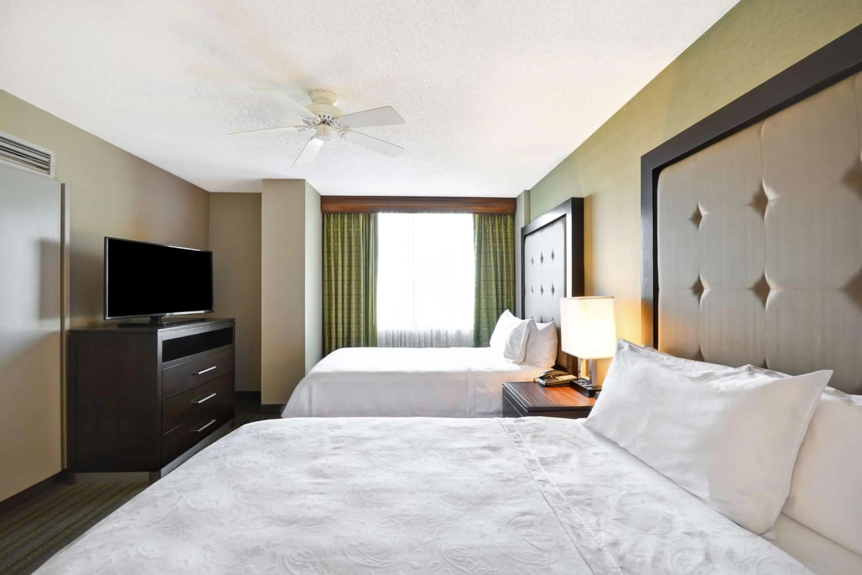 Bed in Homewood Suites Dulles-International Airport