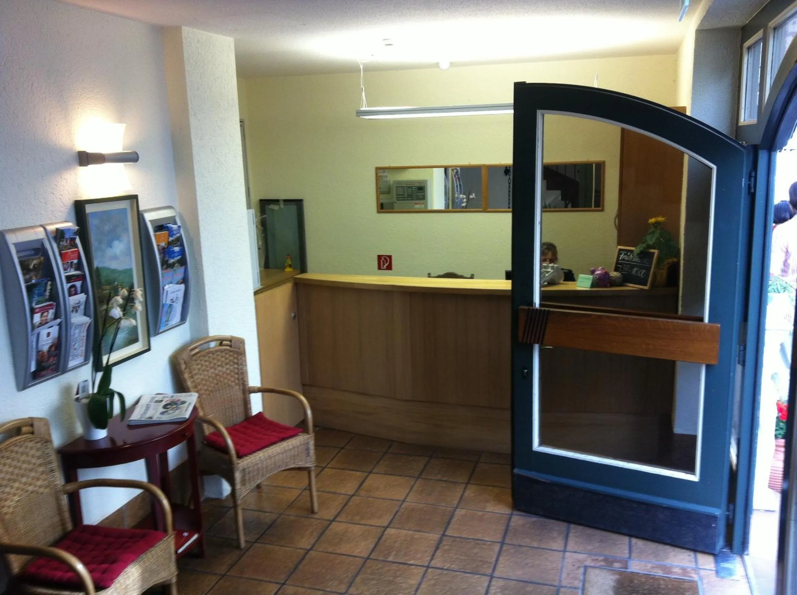 Lobby or reception in Tauberhotel Kette