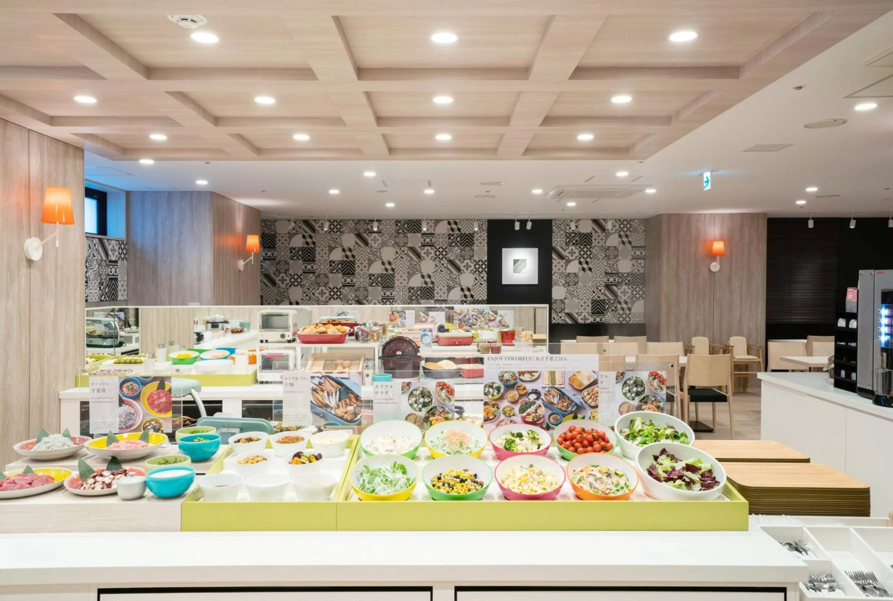 Breakfast in Vessel Inn Chiba Ekimae