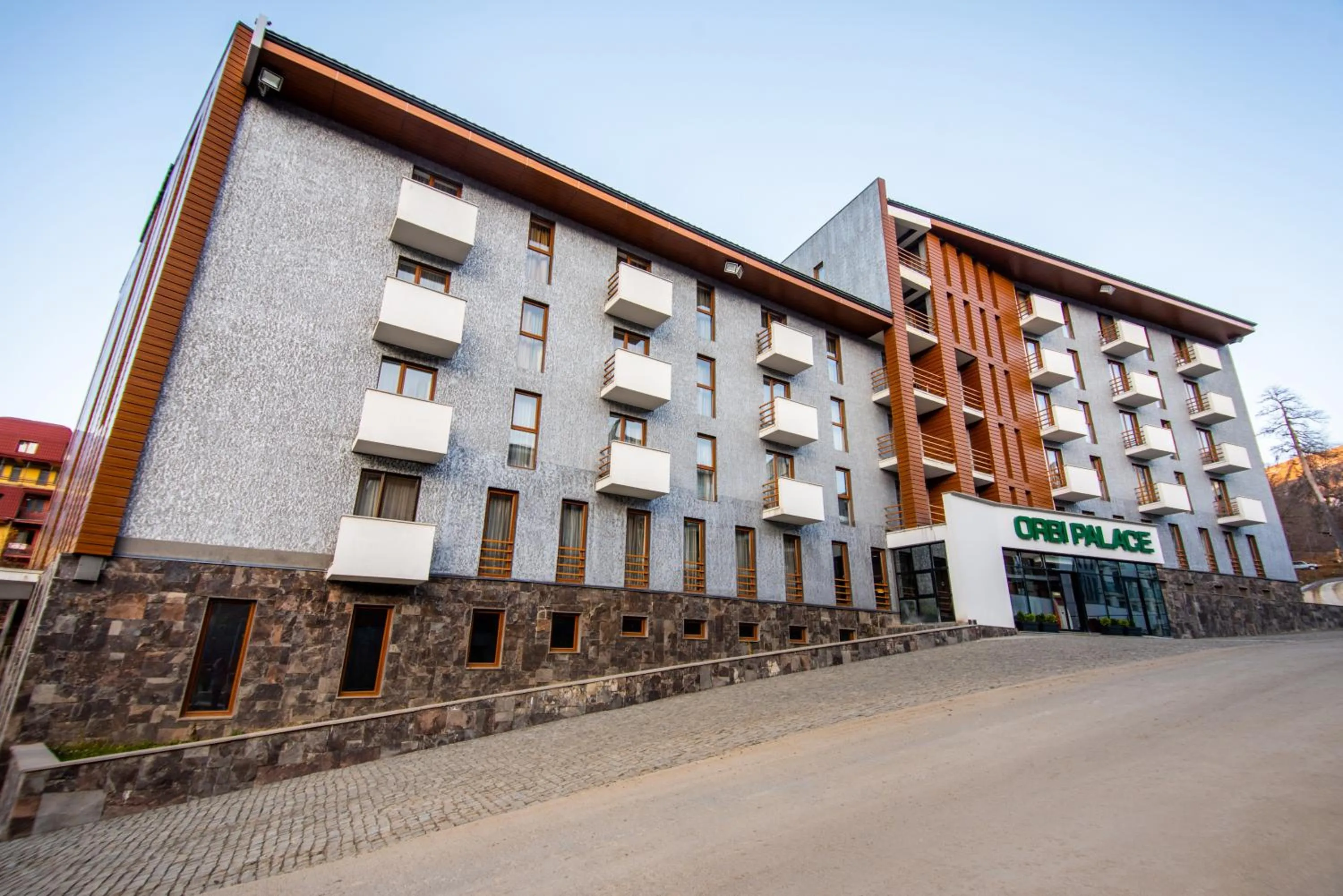Property building in Orbi Palace Hotel Official