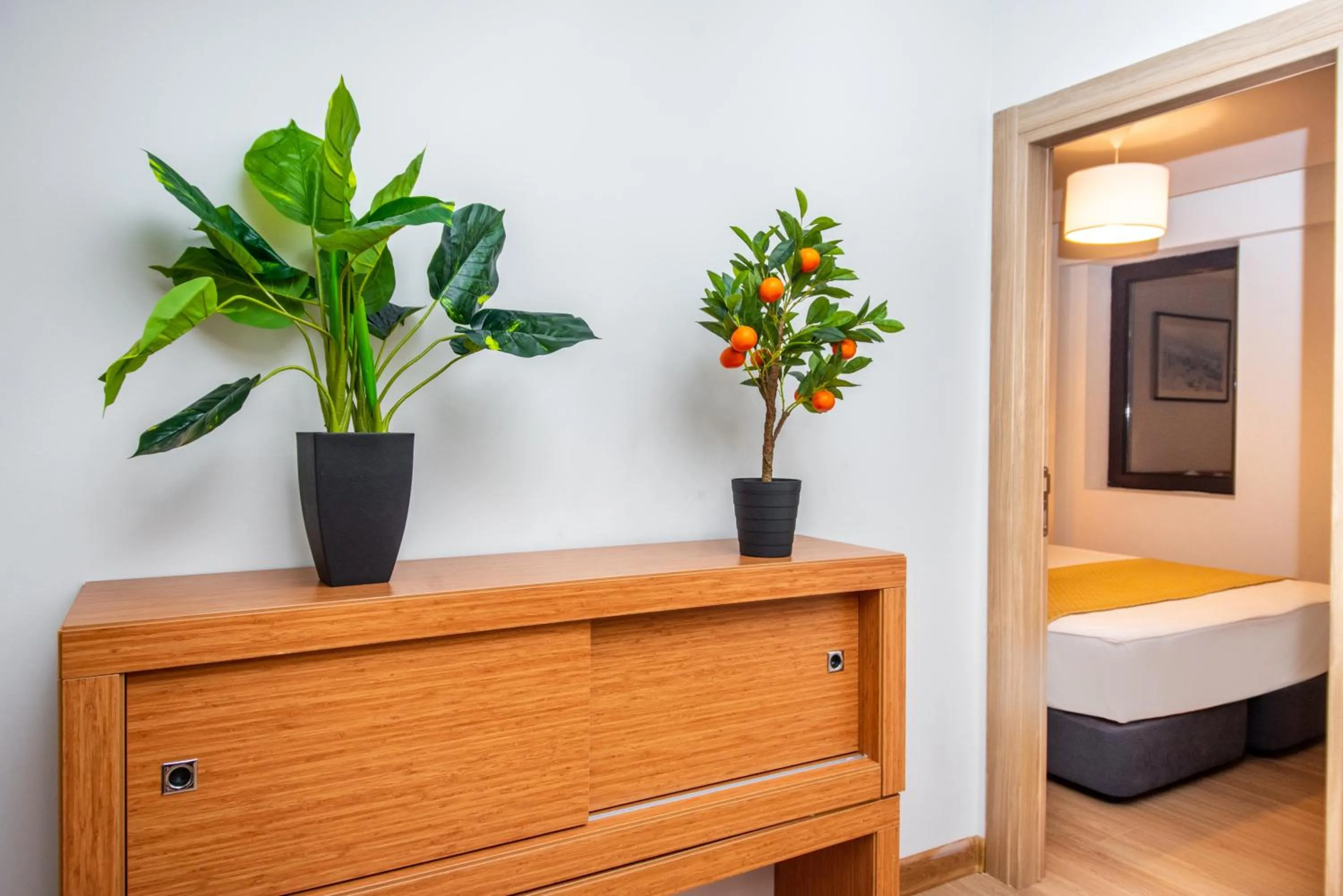 Living room, Bed in Orbi Palace Hotel Official