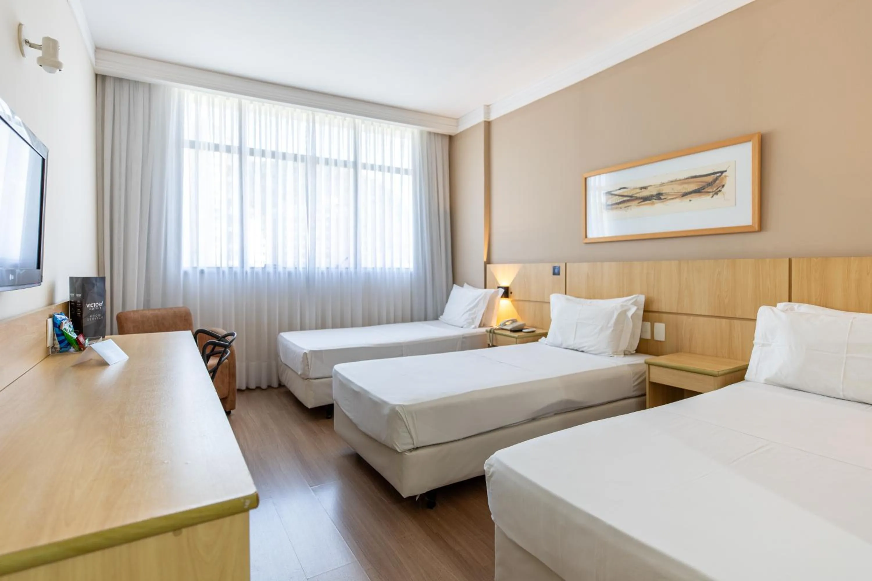 Bedroom, Bed in Victory Business Hotel