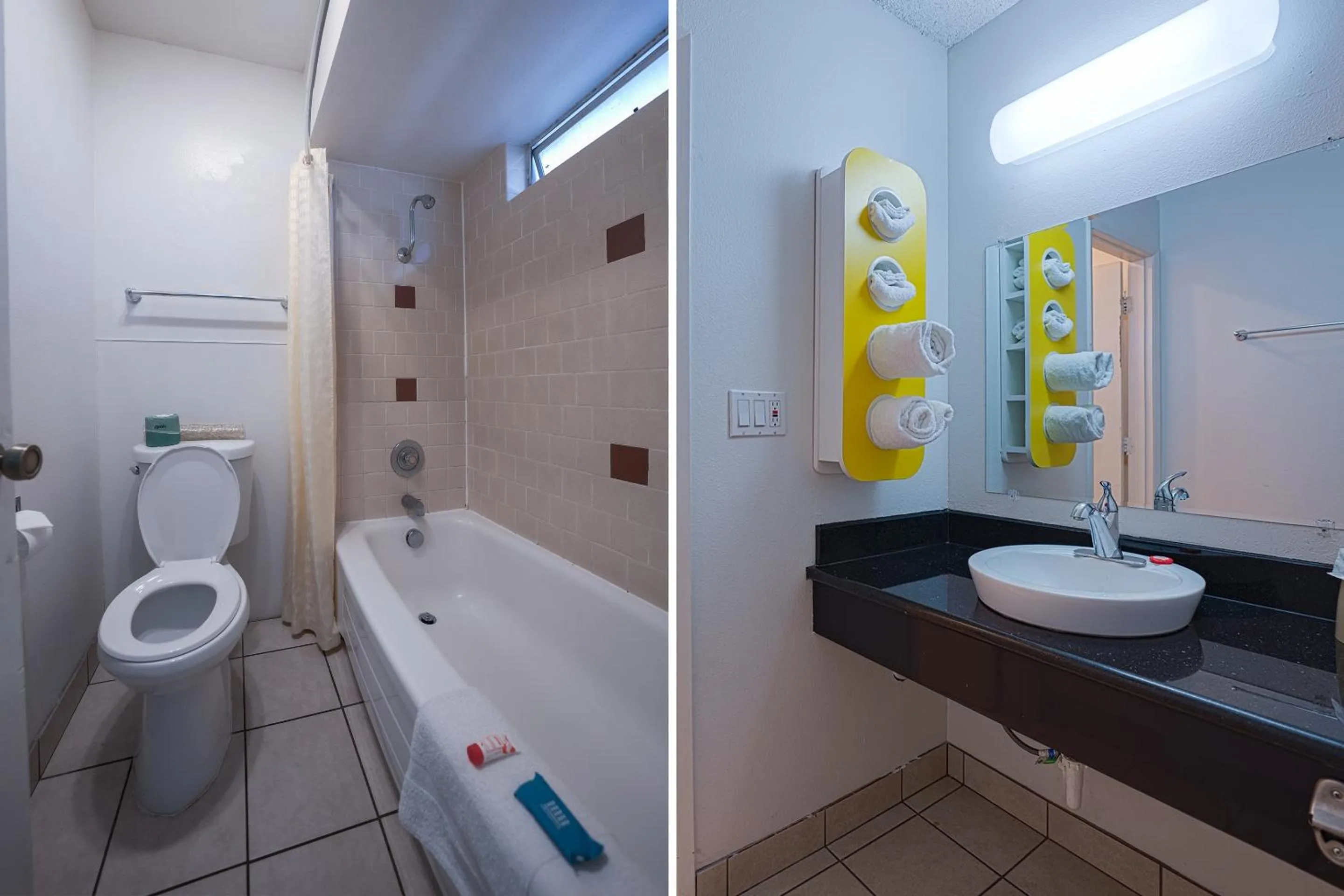 Bathroom in OYO Hotel St Helens OR