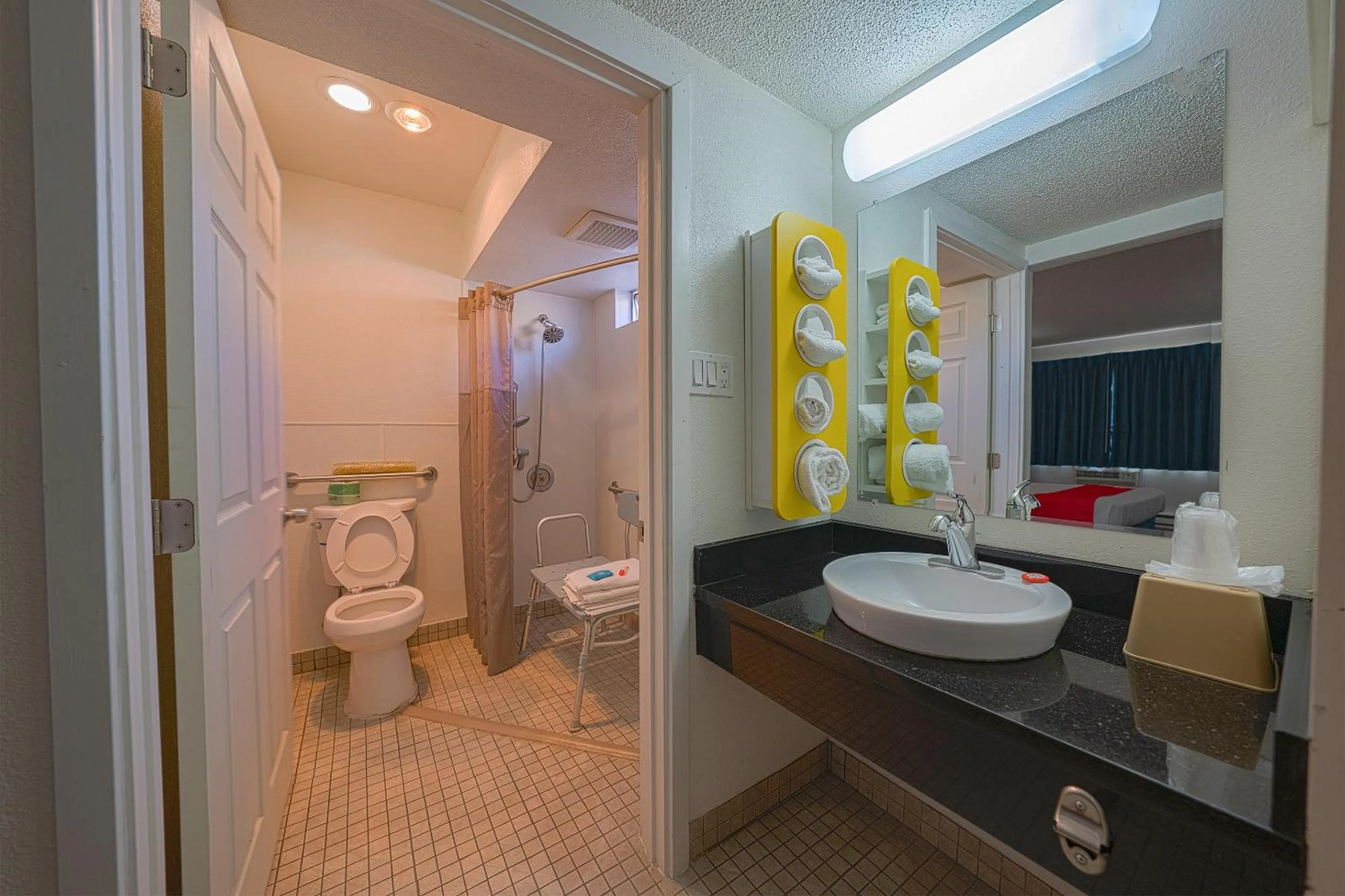 Bathroom in OYO Hotel St Helens OR