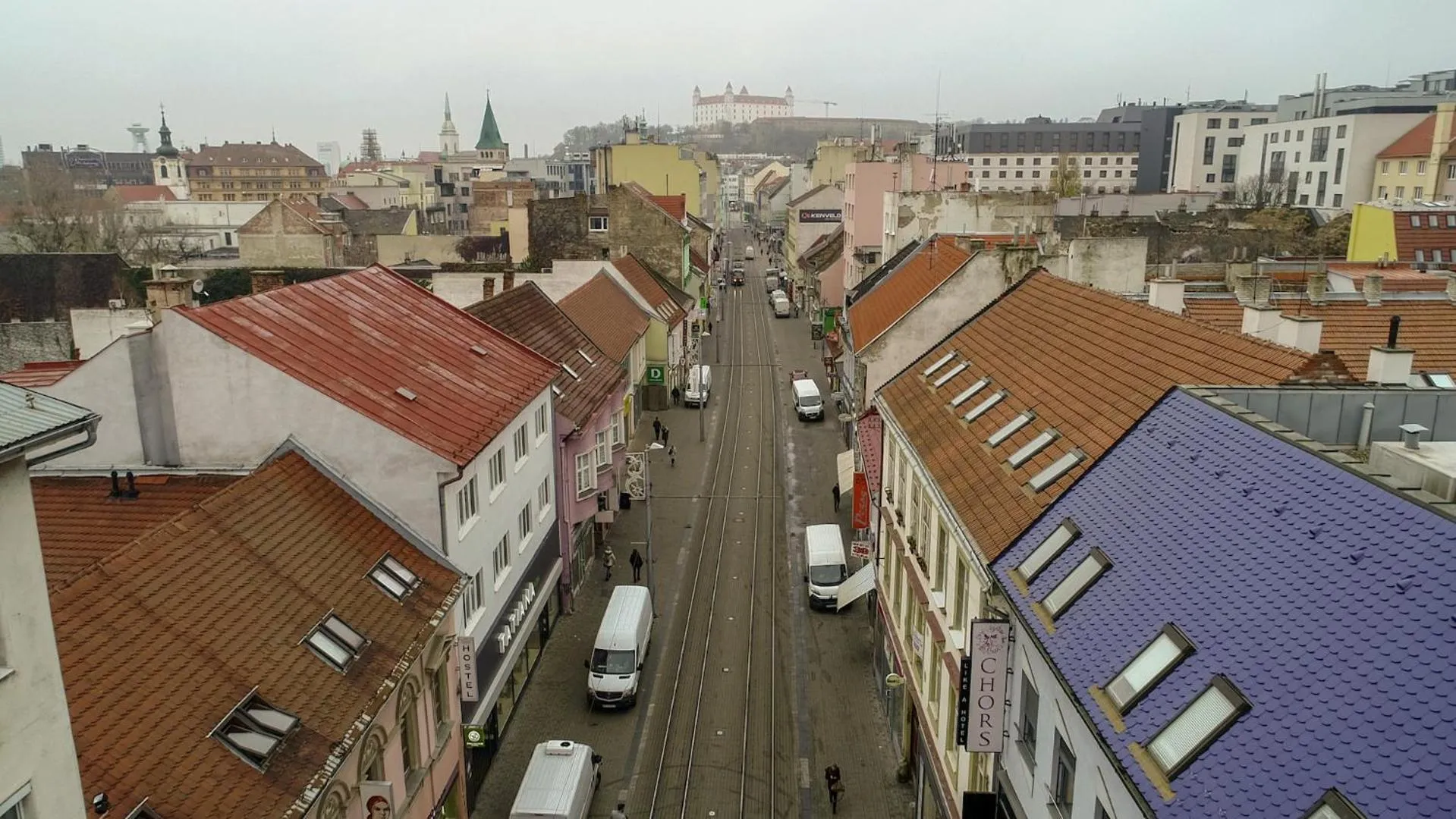 Property building in CHORS like a hotel - Capsule & NFT Boutique Hostel Bratislava - City Center