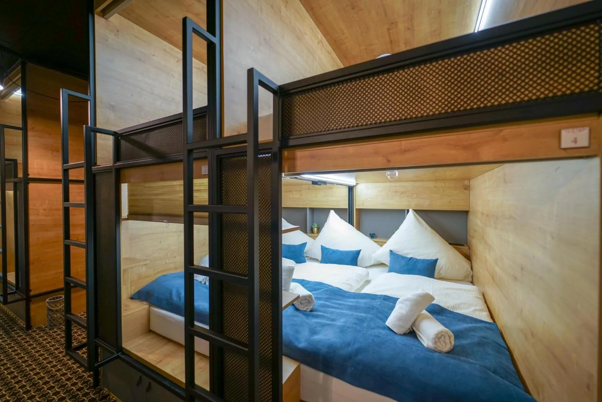 Photo of the whole room, Bed in CHORS like a hotel - Capsule & NFT Boutique Hostel Bratislava - City Center