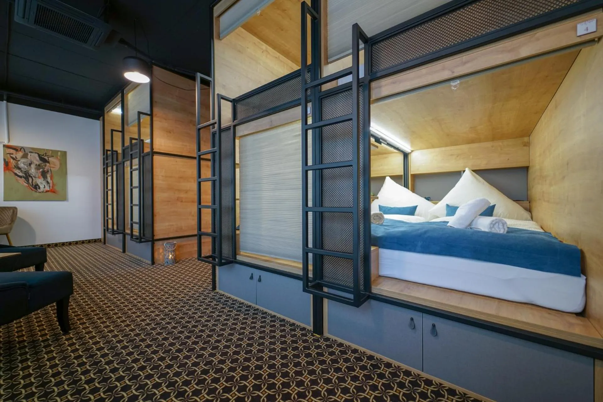 Property logo or sign, Bed in CHORS like a hotel - Capsule & NFT Boutique Hostel Bratislava - City Center