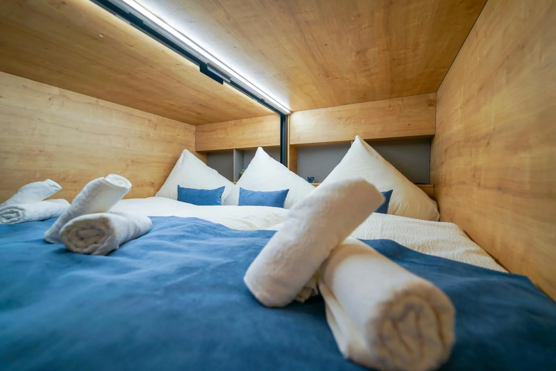 Photo of the whole room, Bed in CHORS like a hotel - Capsule & NFT Boutique Hostel Bratislava - City Center