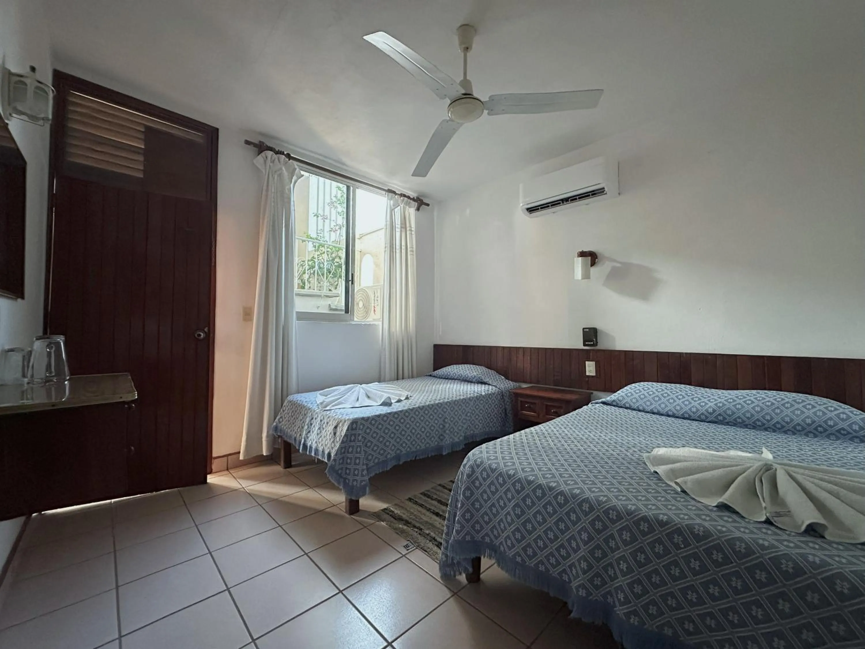 Bed in Hotel San Juan