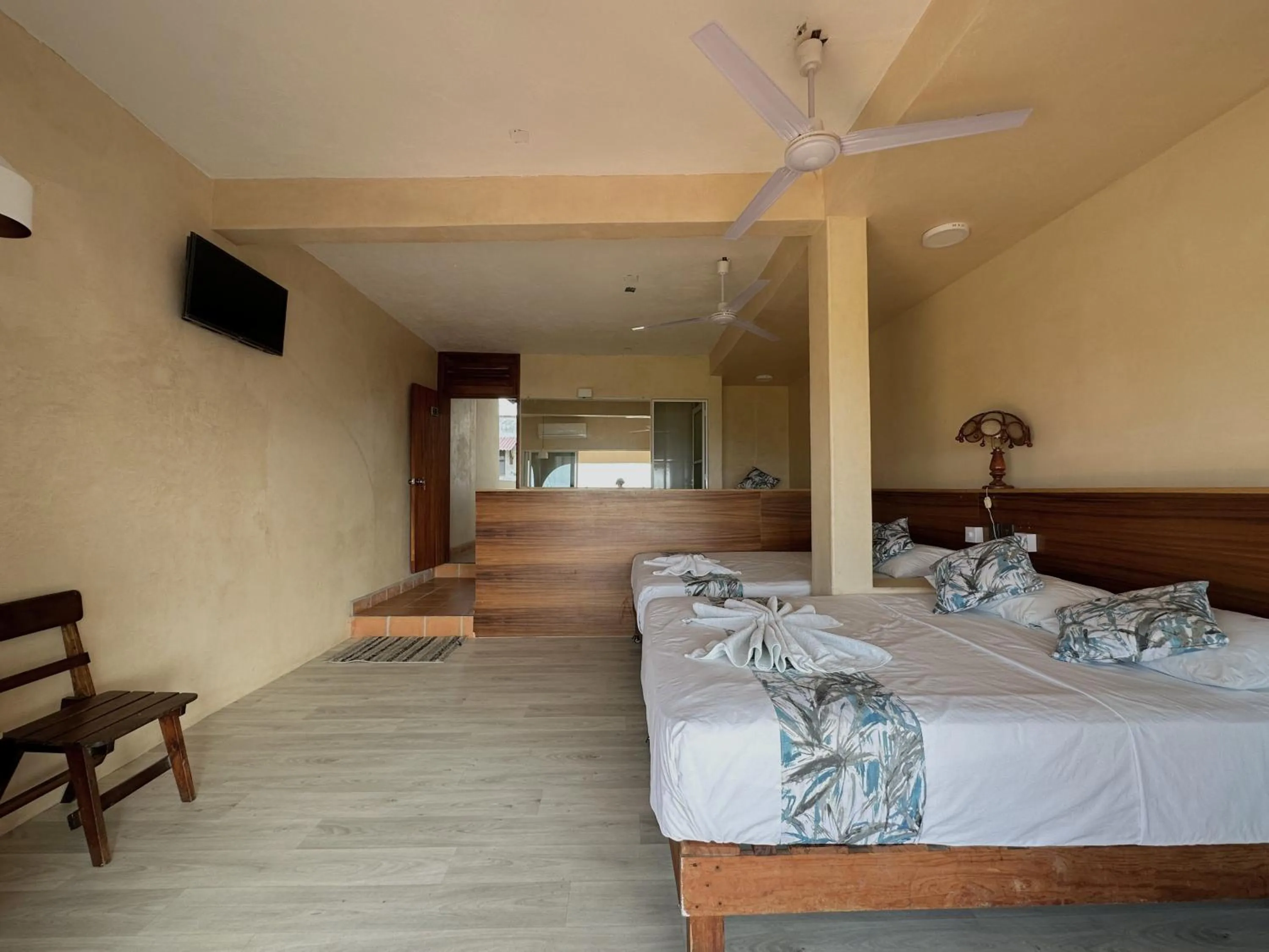 Bed in Hotel San Juan