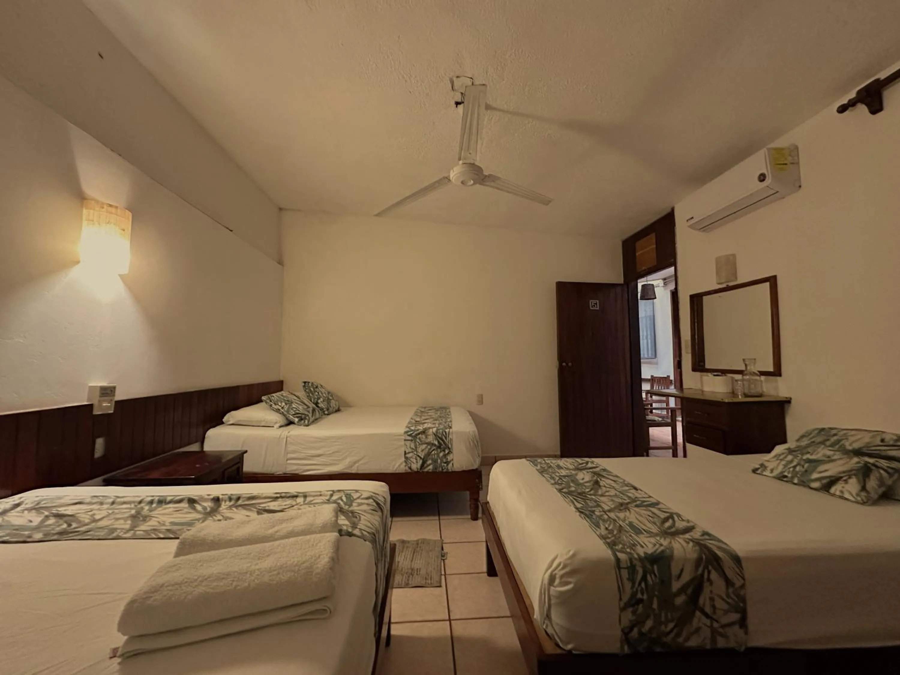 Bed in Hotel San Juan